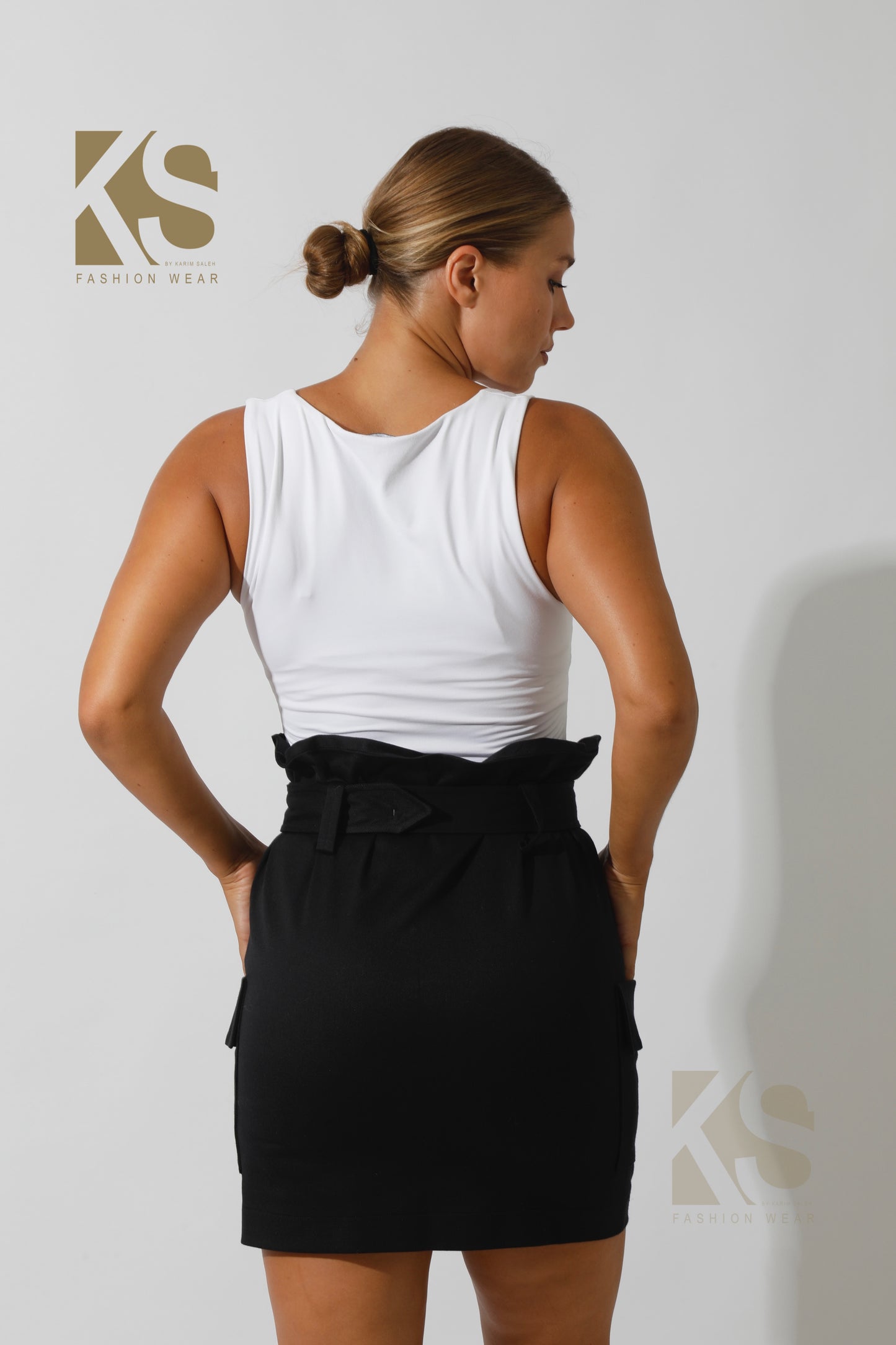 Baggi Short Skirt - Black