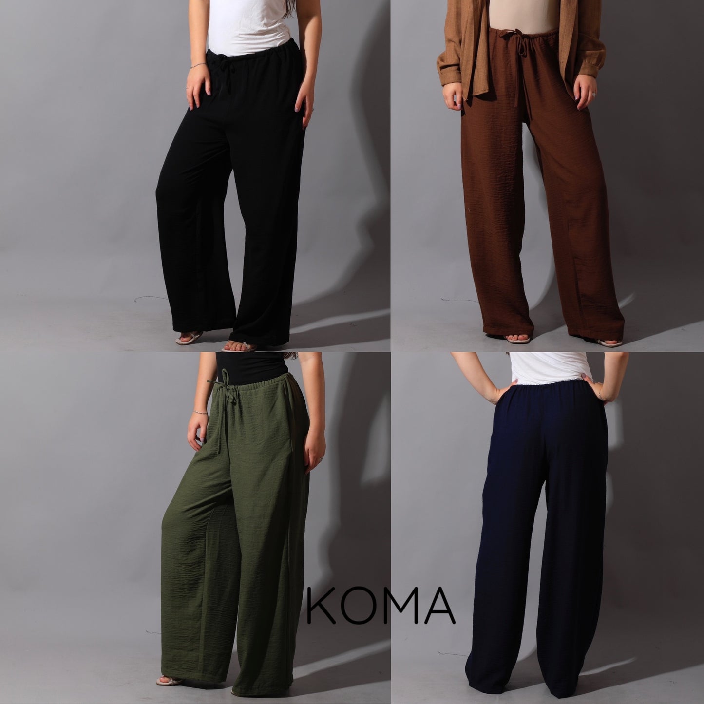Lose Fit Trousers - Brown