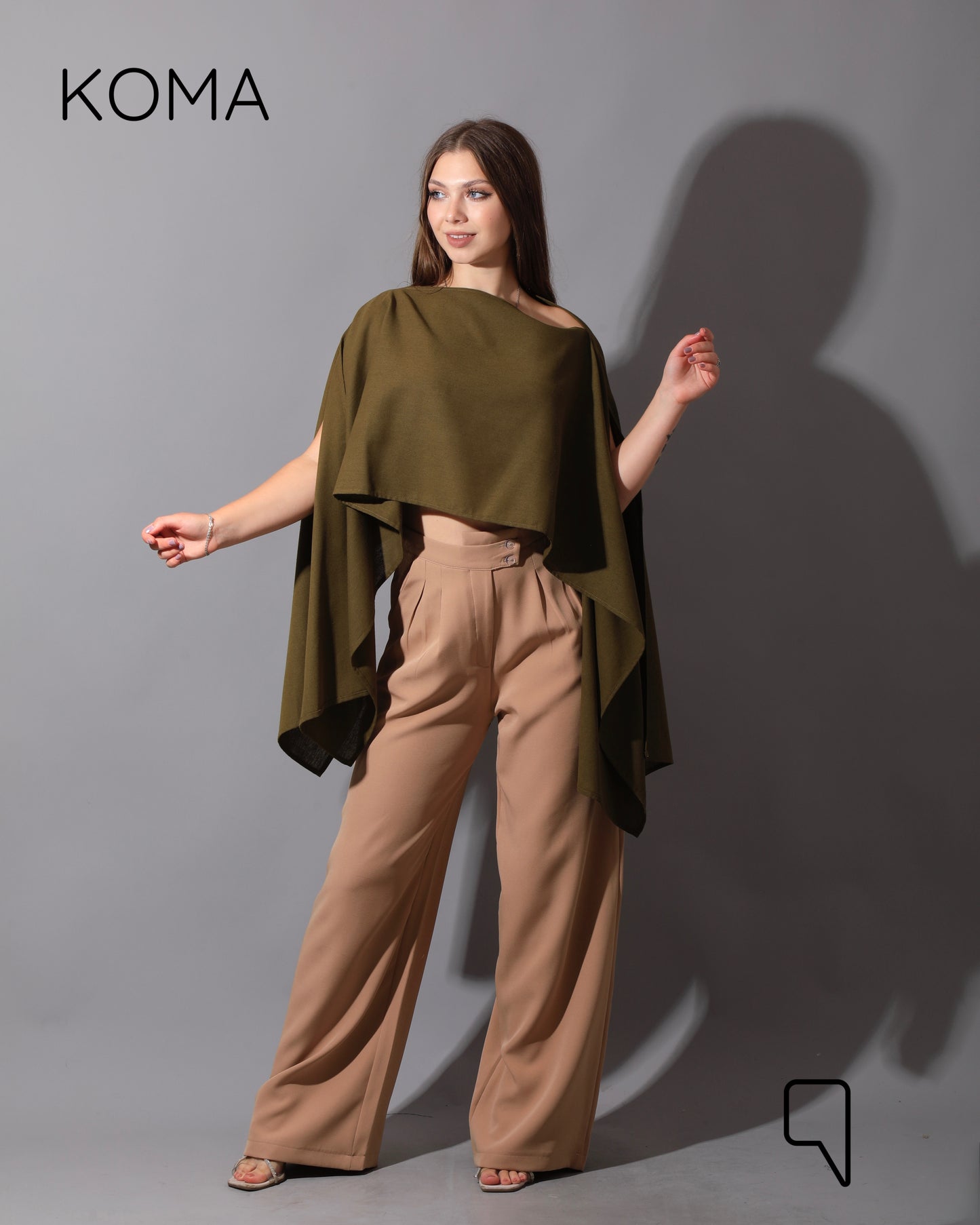 Butterfly Top - Olive