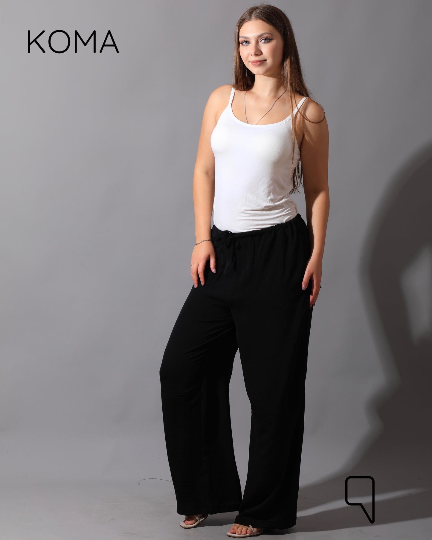Lose Fit Trousers - Black