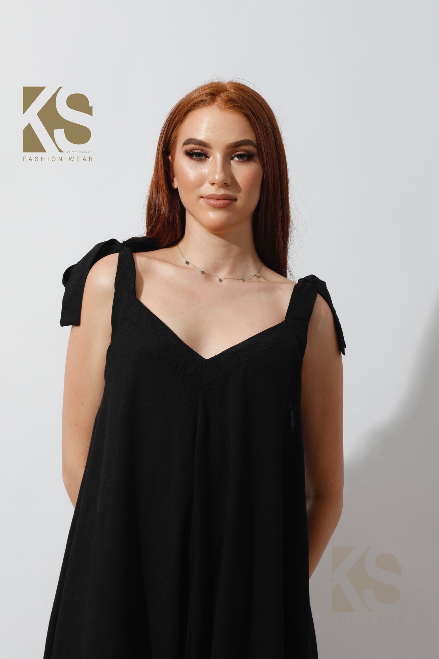 Tied Up Lose Jumpsuit - Black