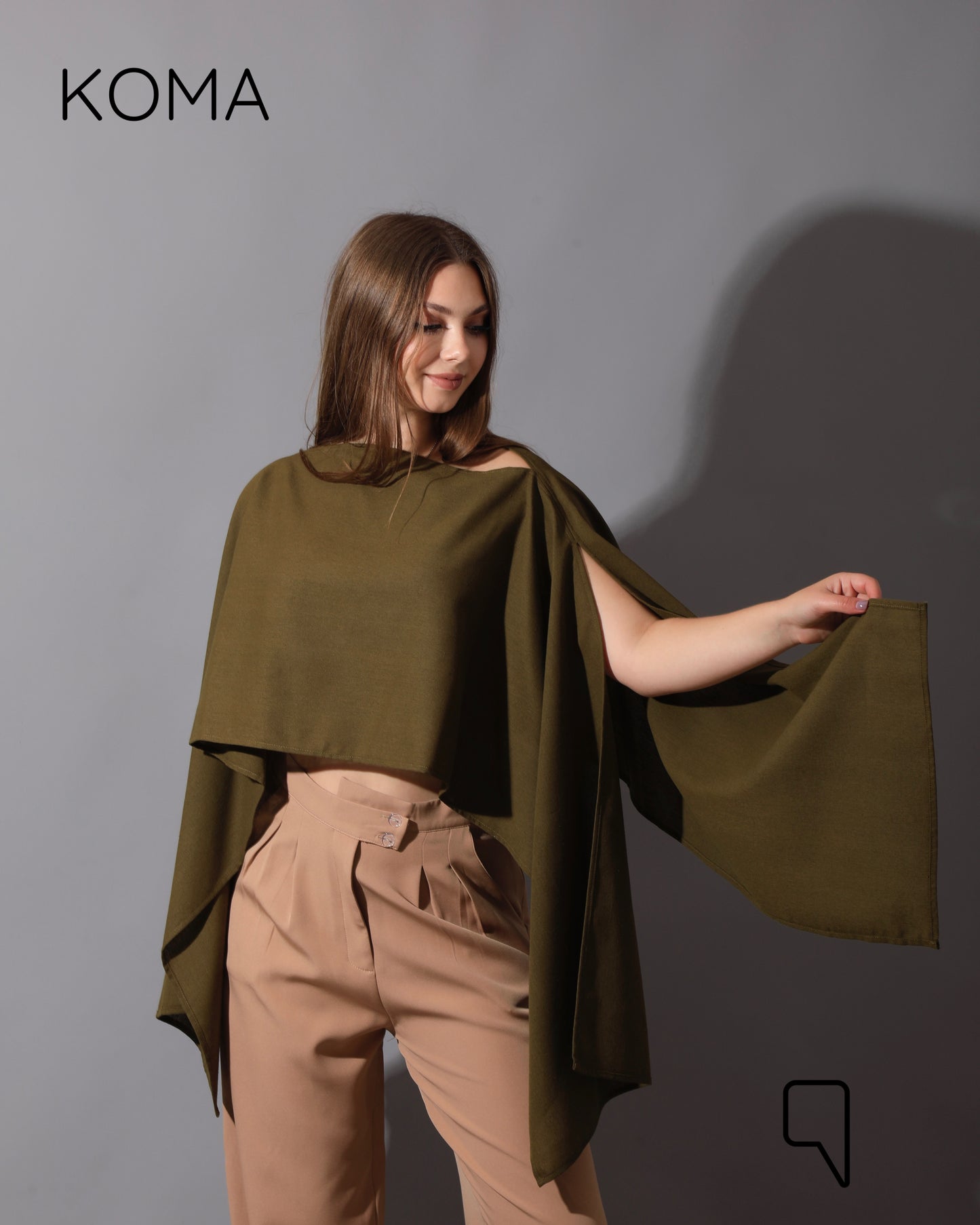 Butterfly Top - Olive
