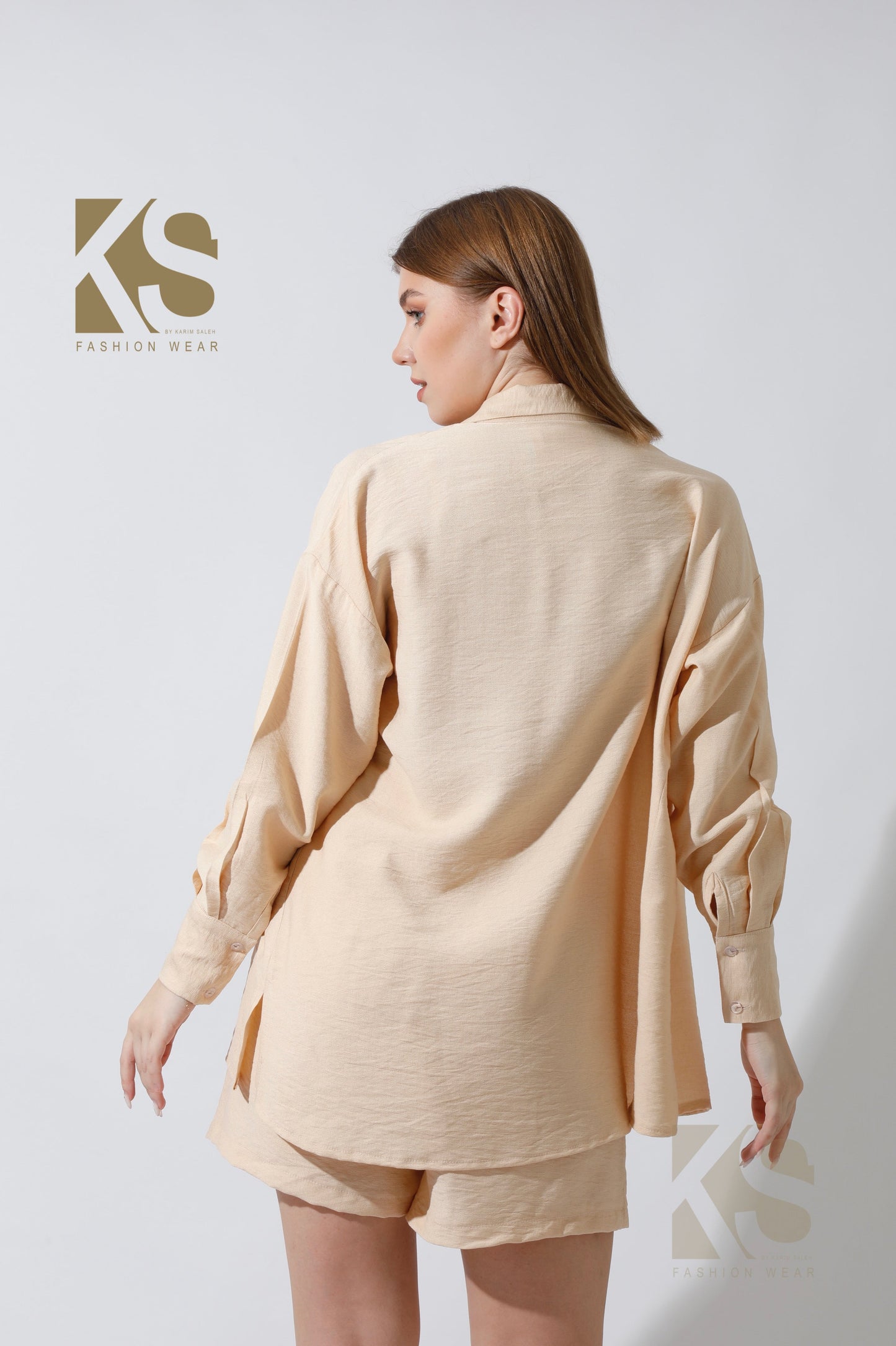 Lose Fit Shirt - Beige