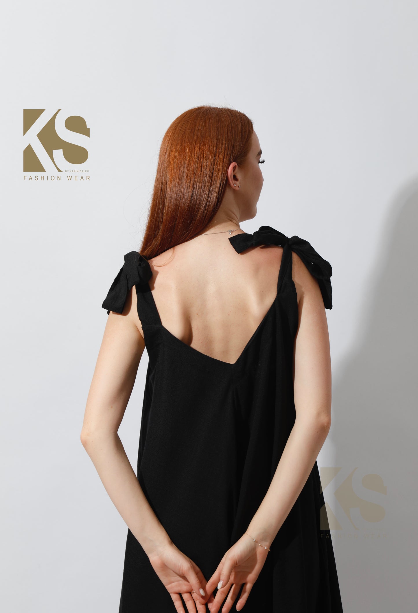Tied Up Lose Jumpsuit - Black