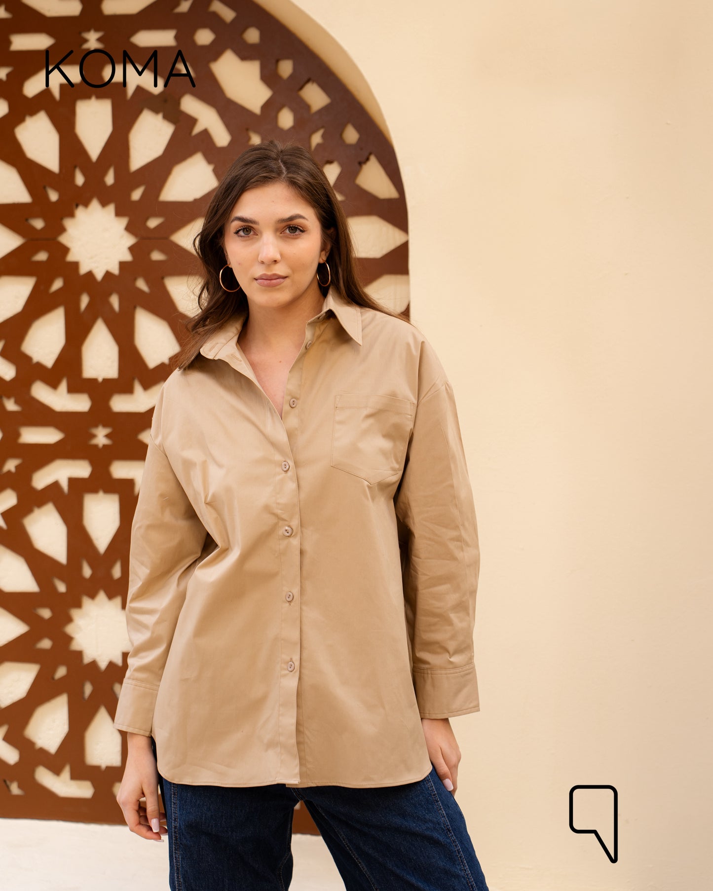 Marta Long Sleeves Shirt - Olive