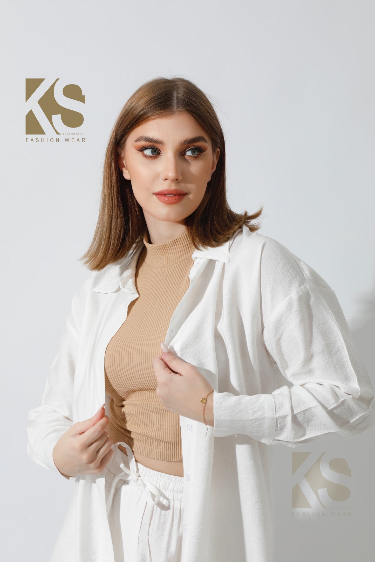 Lose Fit Shirt - White