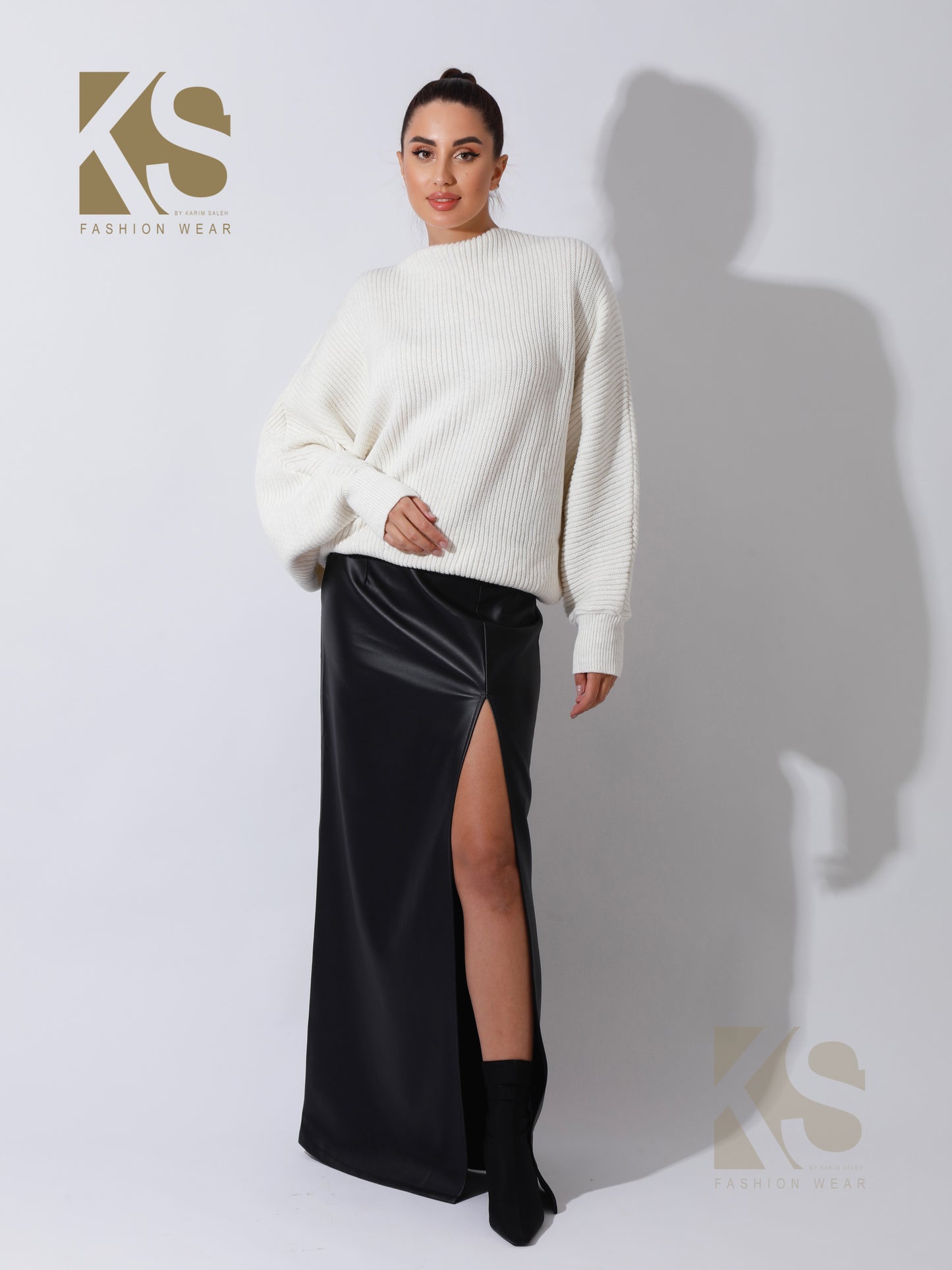 Twisted Trico Top - OffWhite