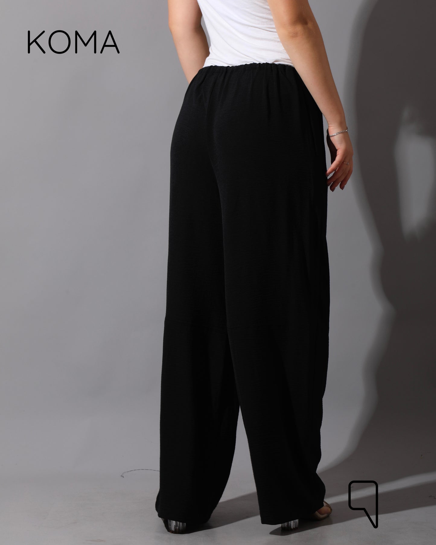 Lose Fit Trousers - Black