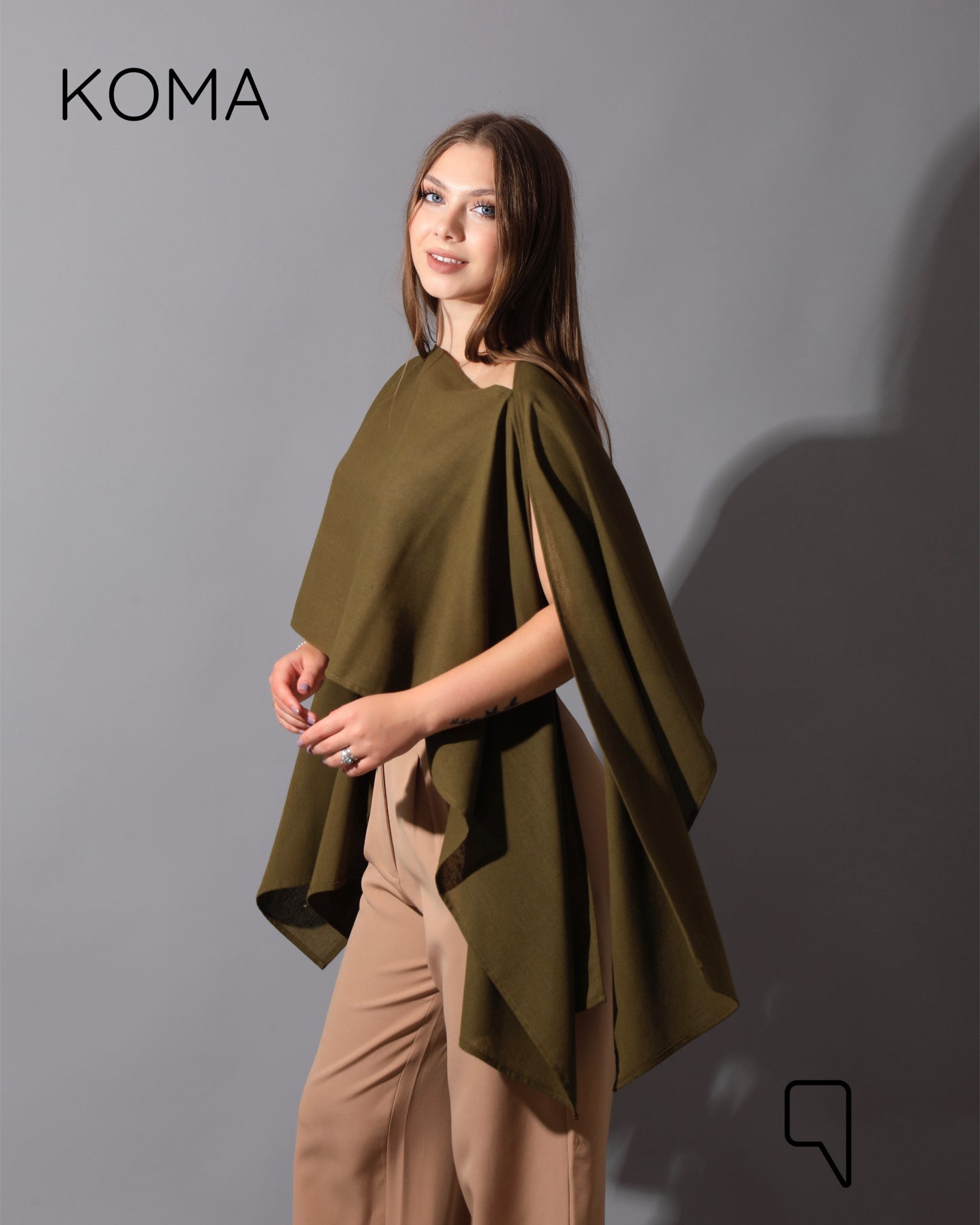 Butterfly Top - Olive