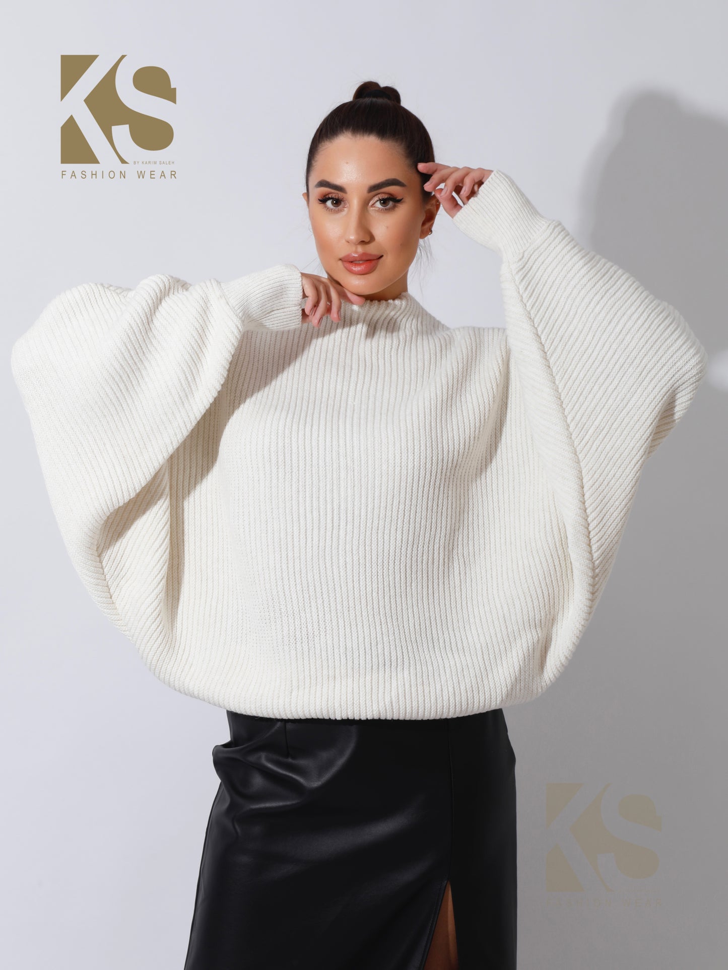 Twisted Trico Top - OffWhite