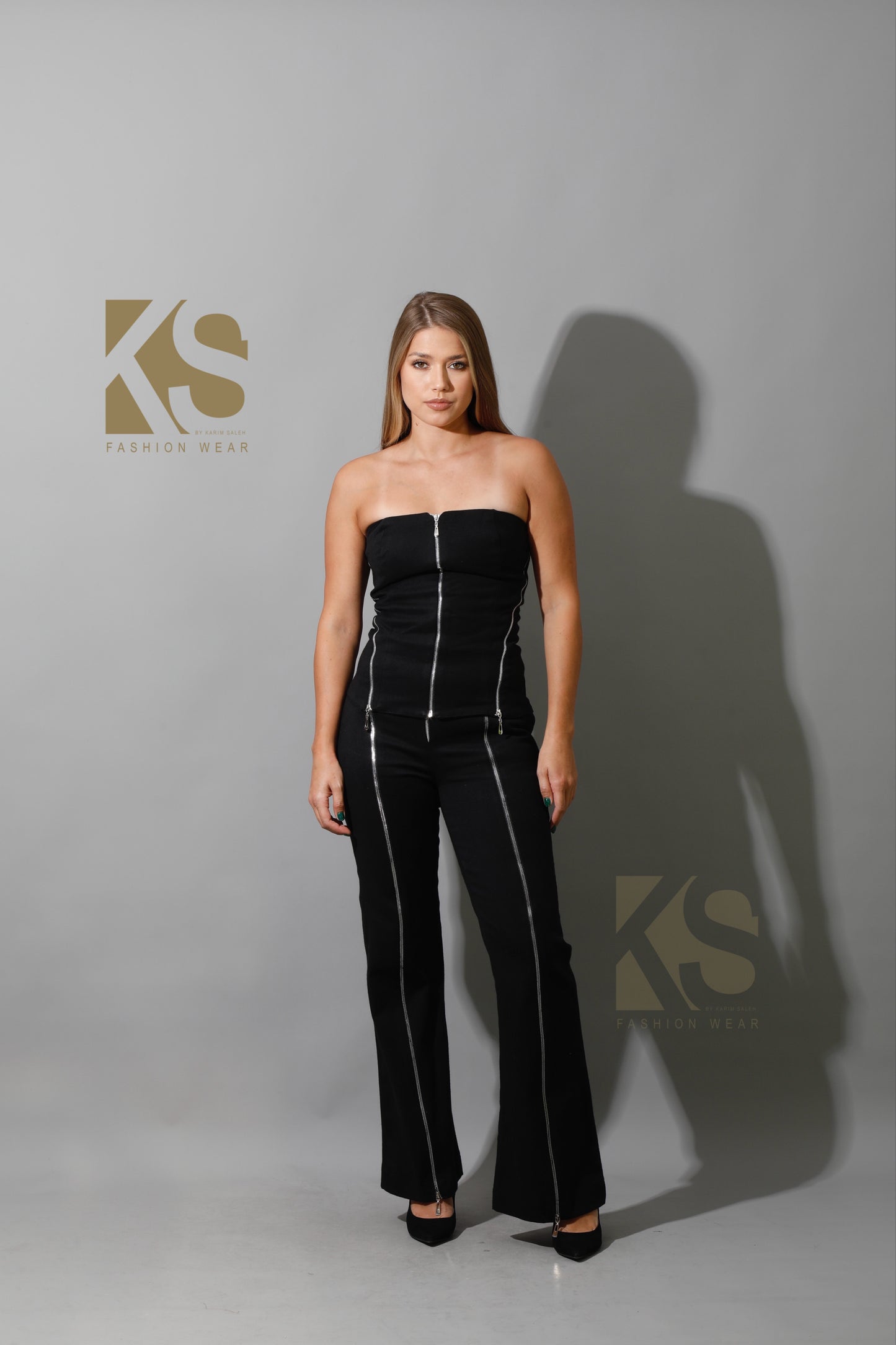 Co-Ord BootCut pants - Black