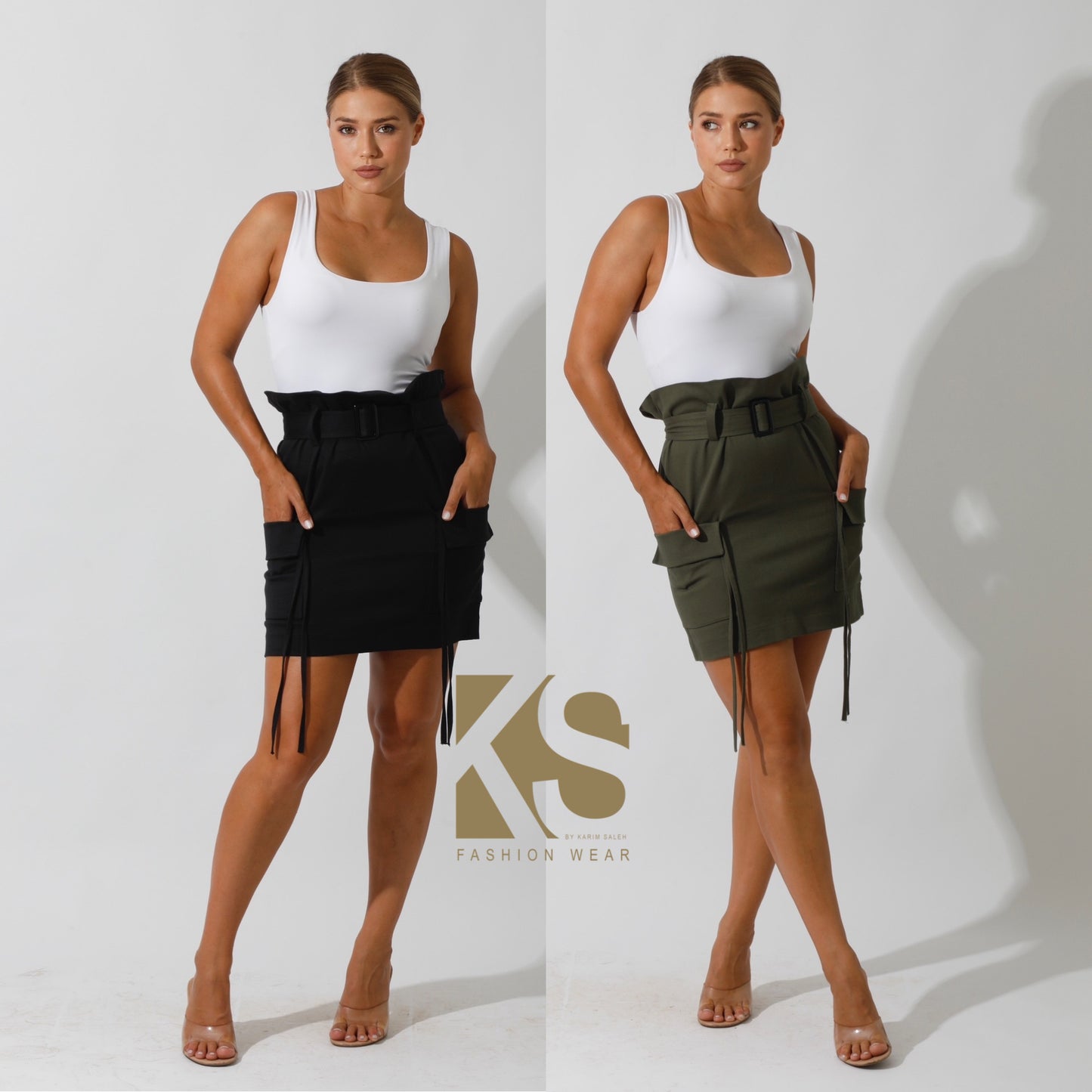 Baggi Short Skirt - Black