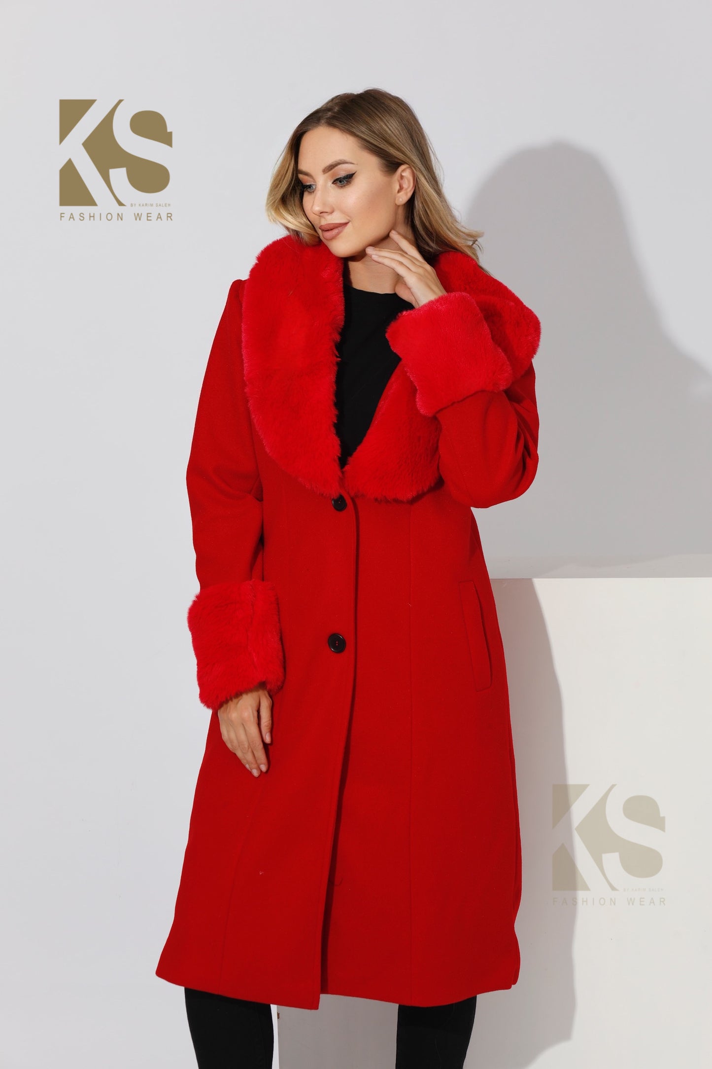 Furs Coat - Red