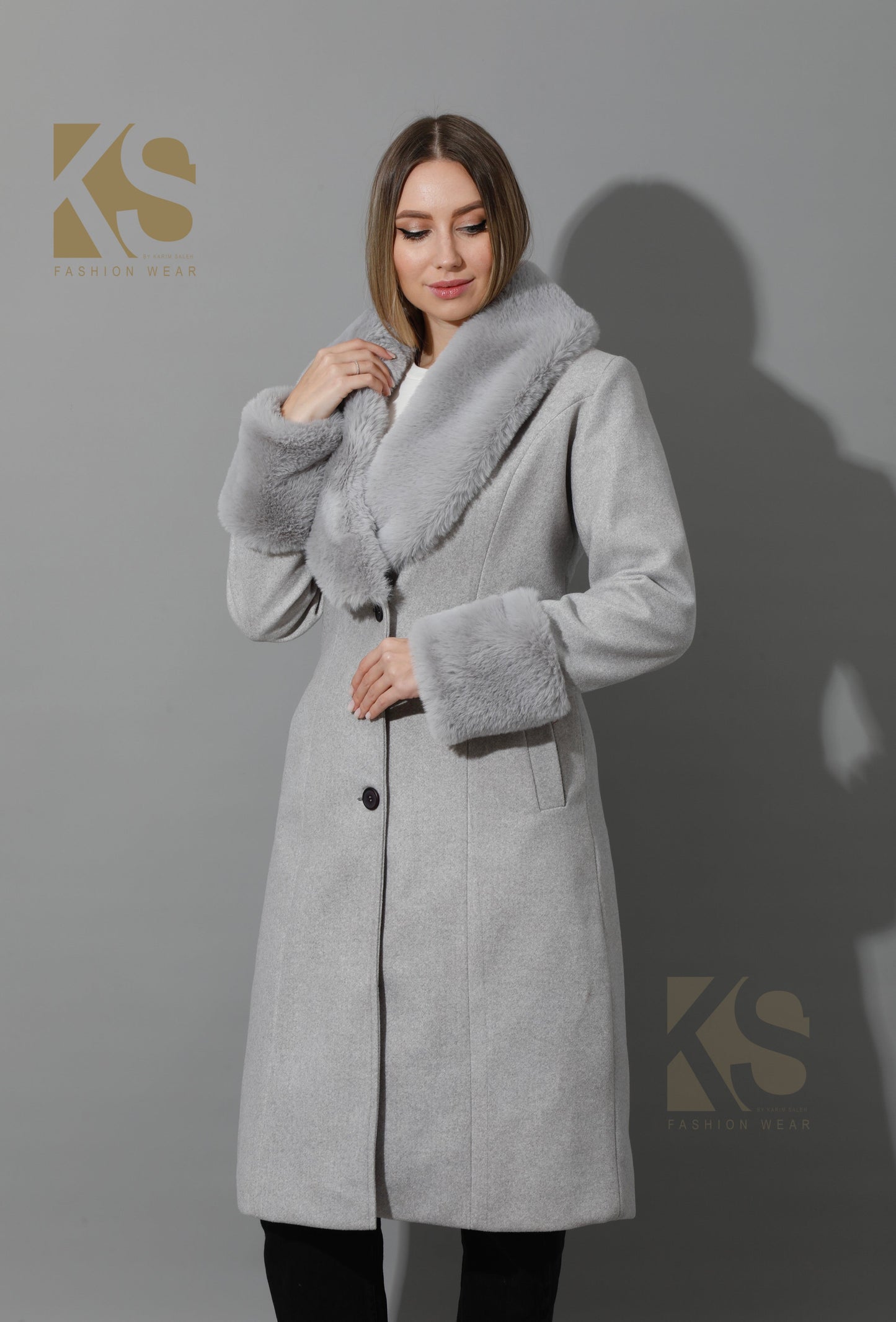 Furs Coat - Gray