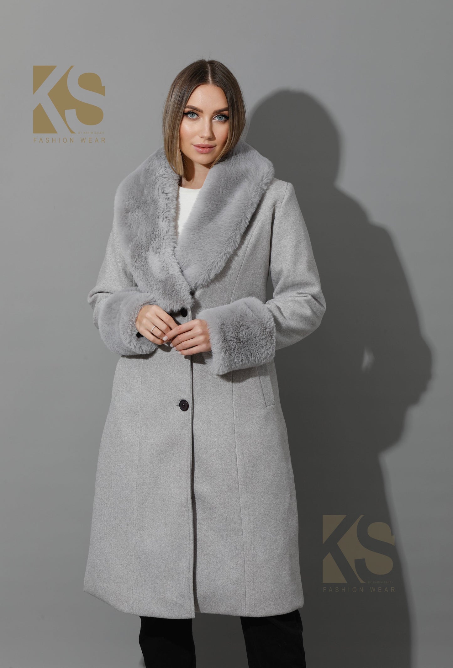 Furs Coat - Gray
