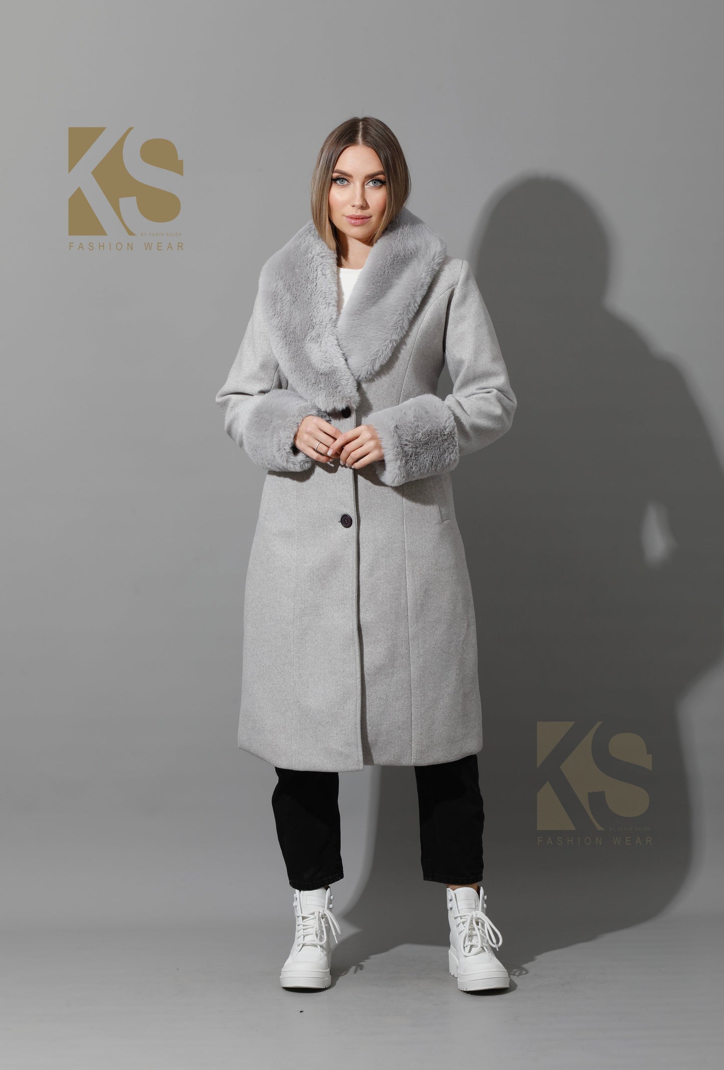 Furs Coat - Gray