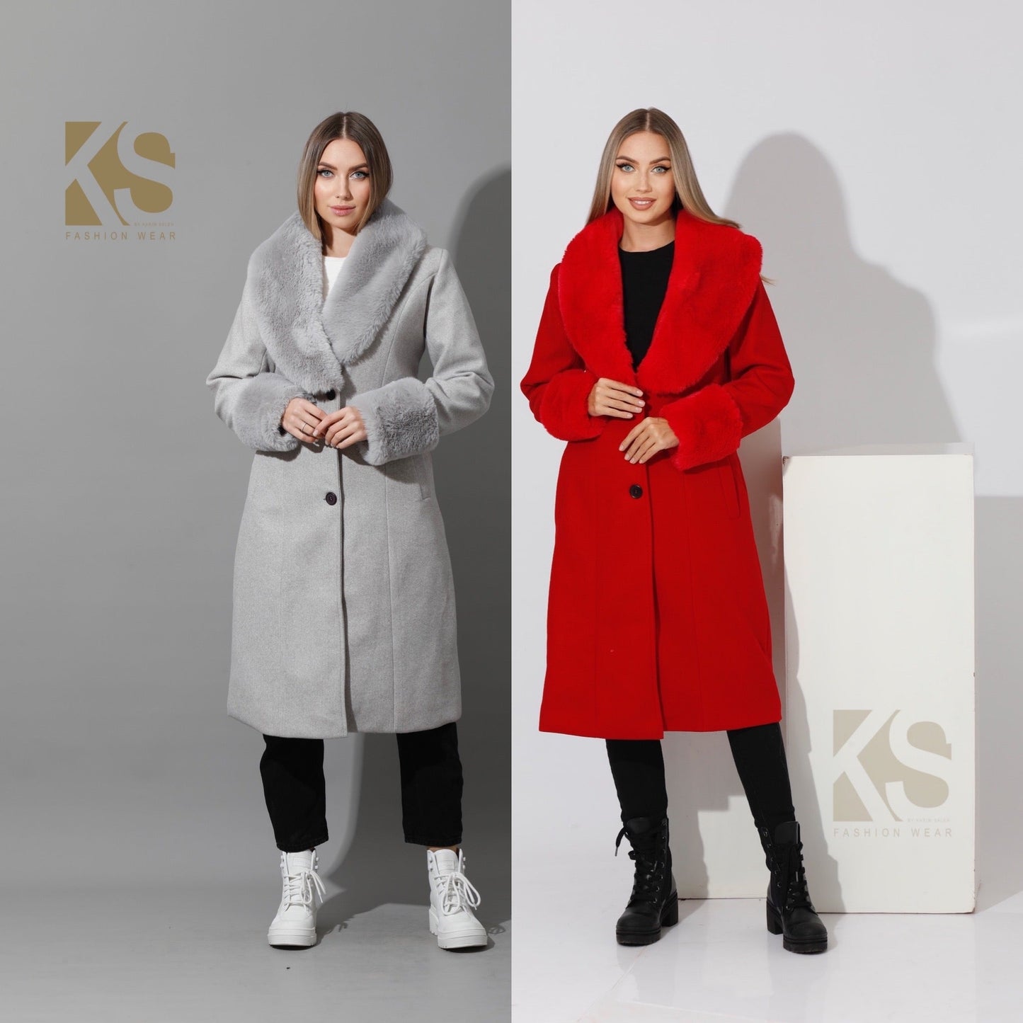 Furs Coat - Gray