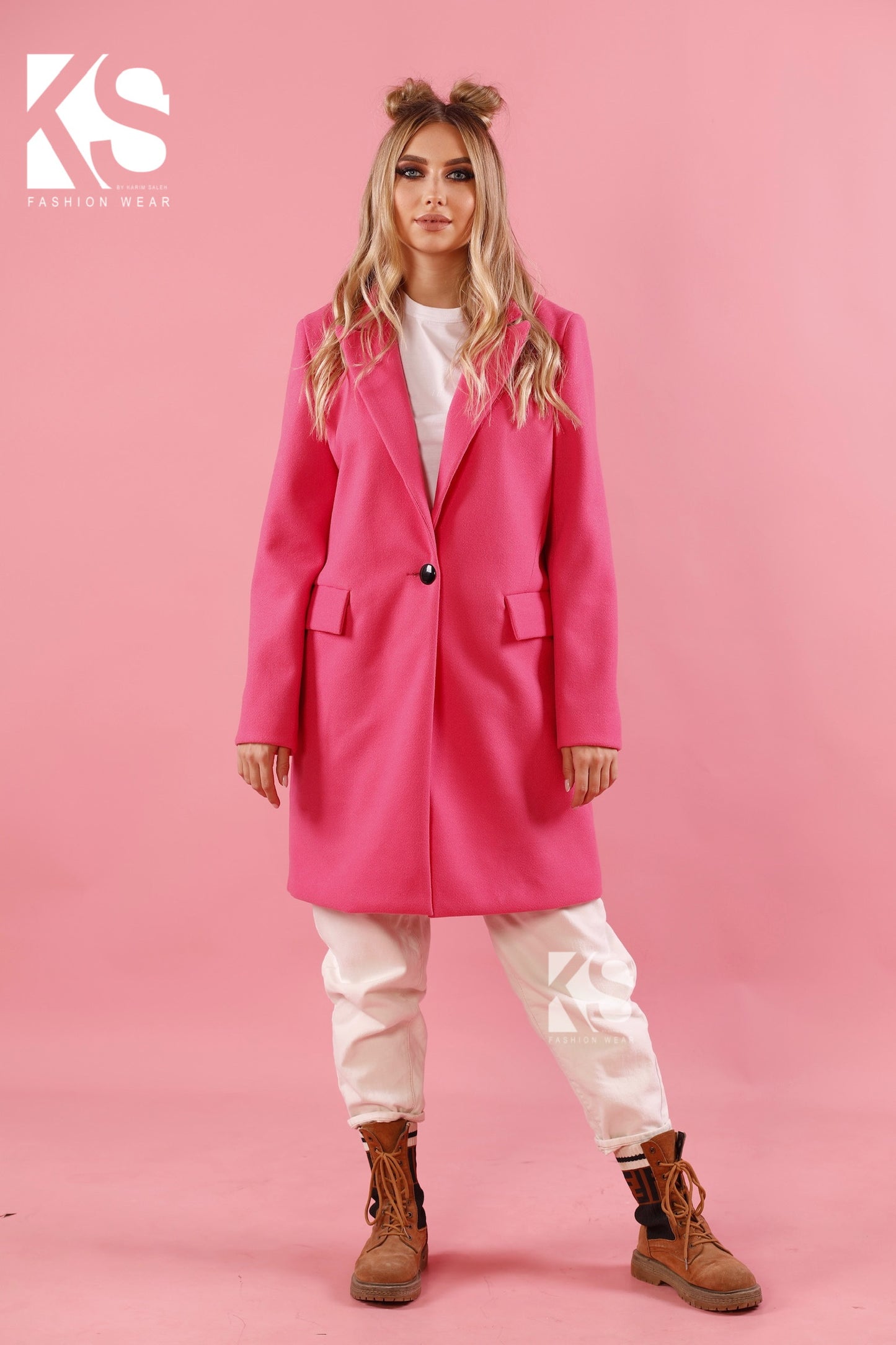 Short Coat - Pink