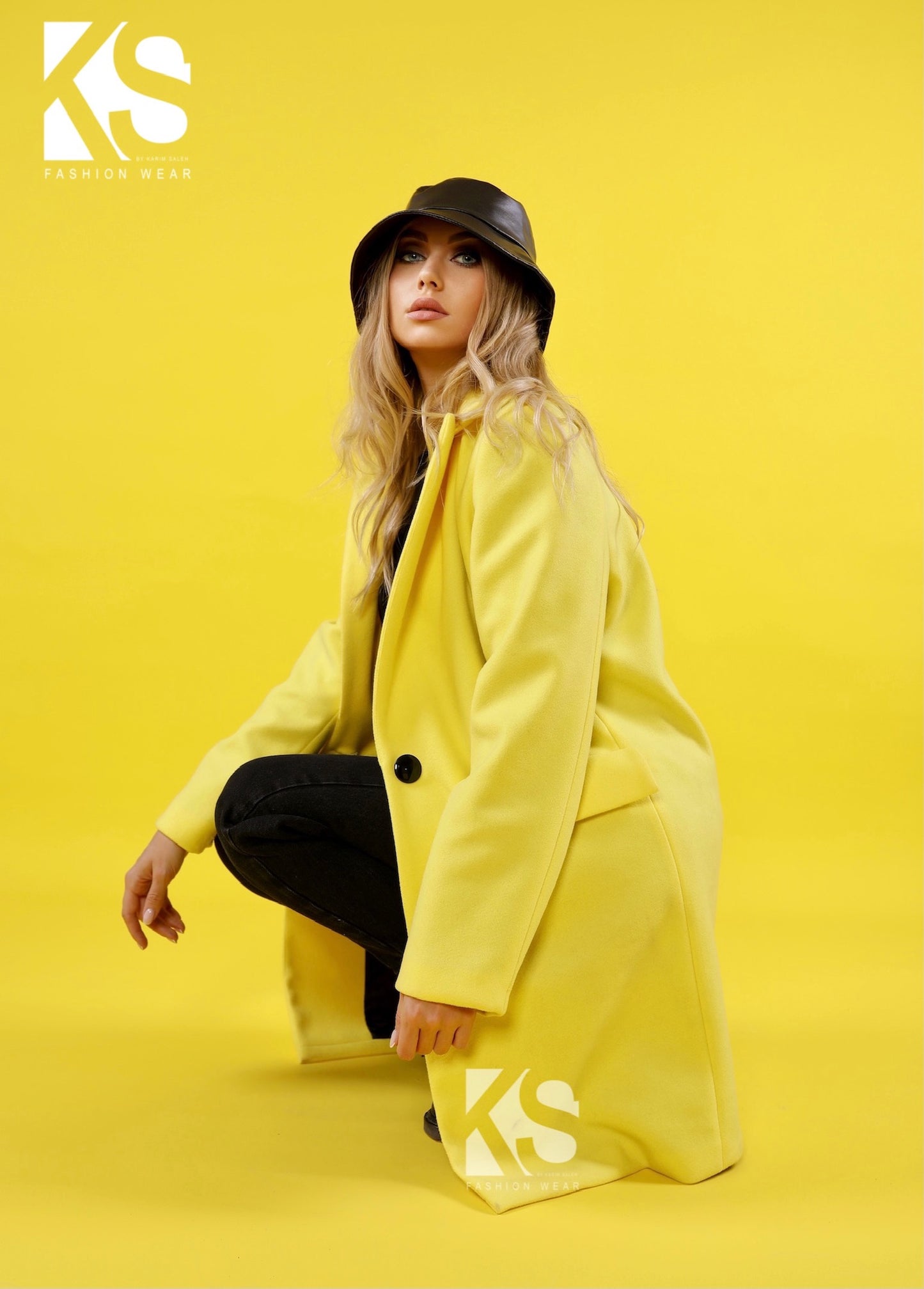 Short Coat - Yellow
