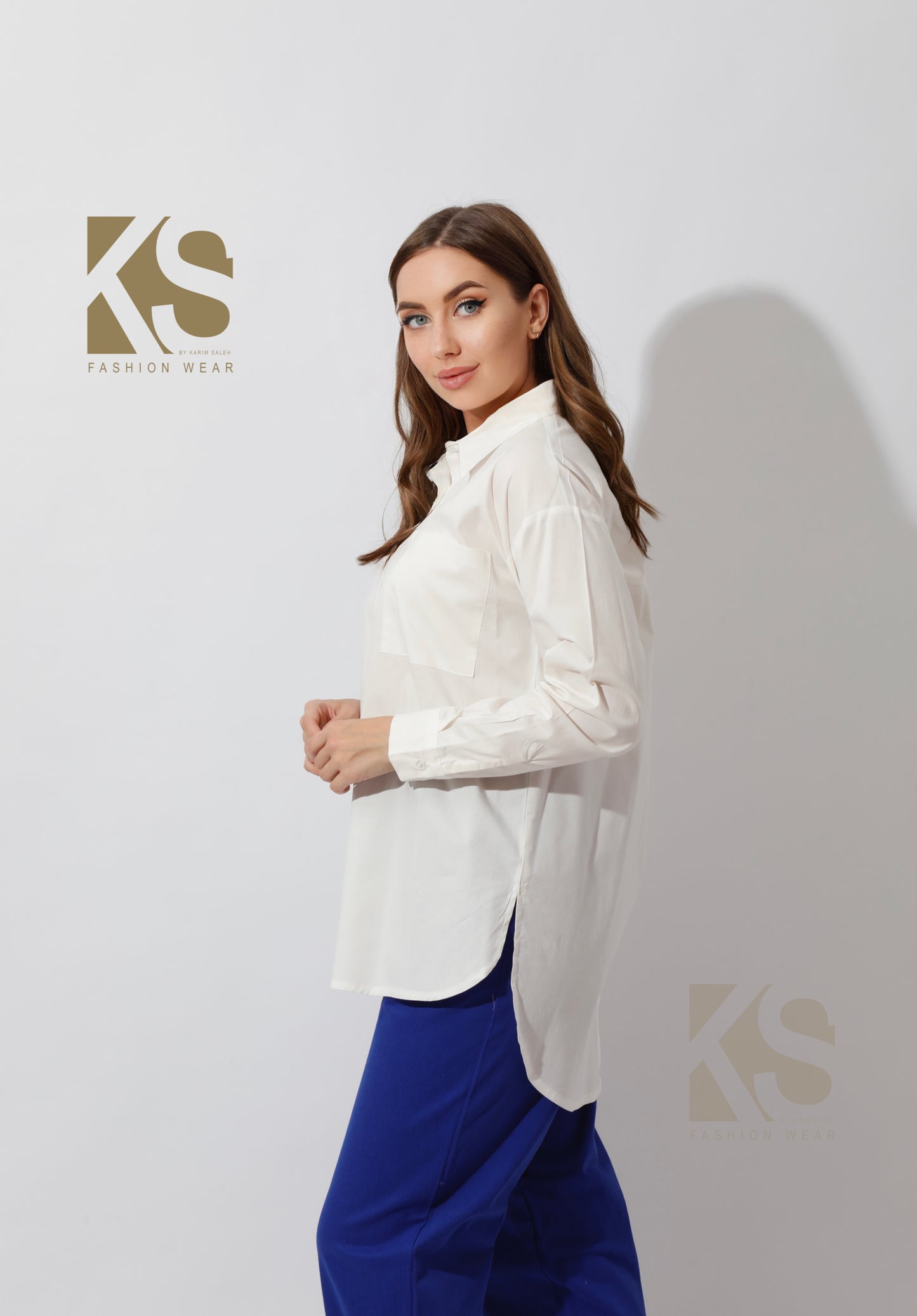 Buttons Back Shirt - OffWhite