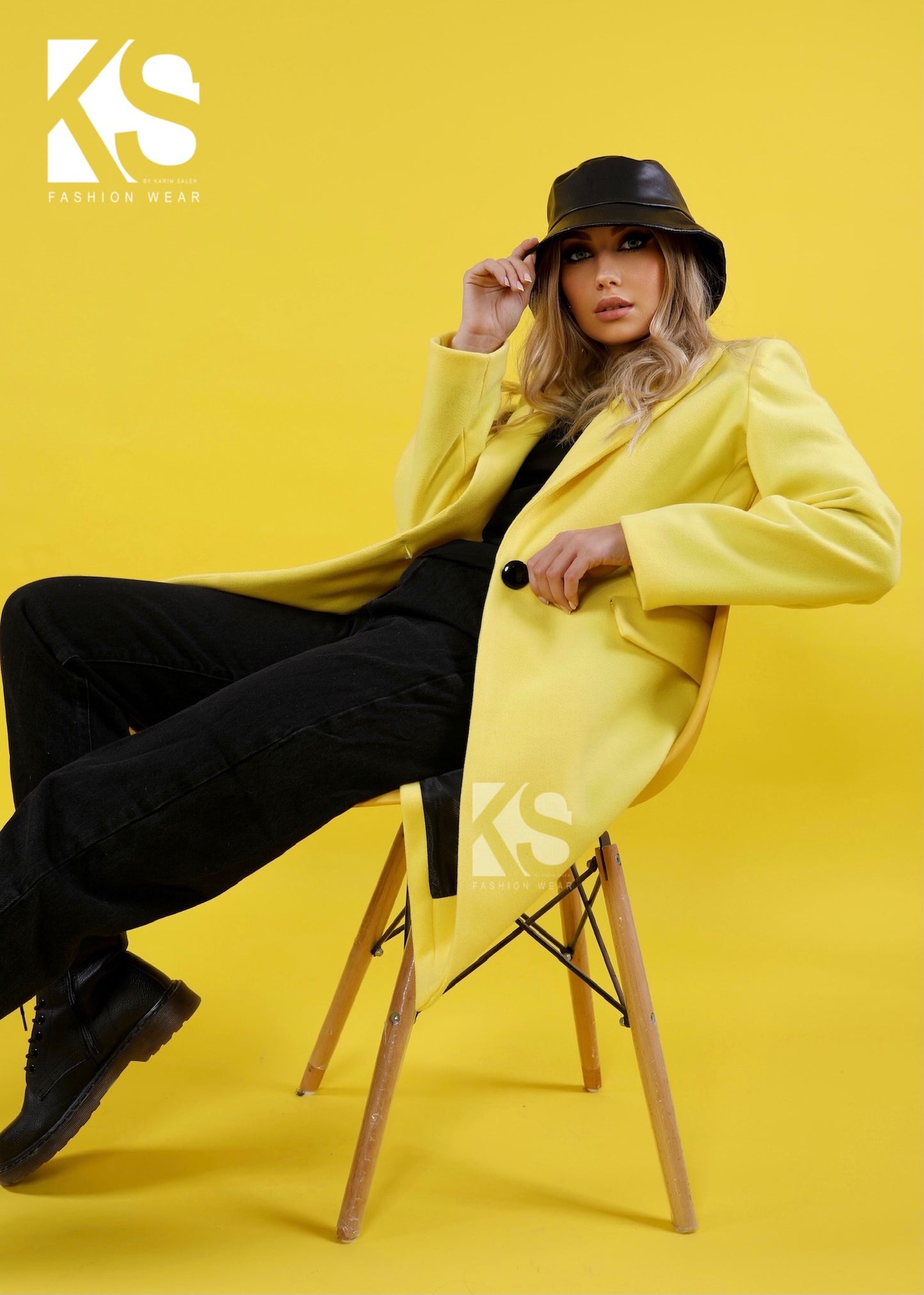 Short Coat - Yellow