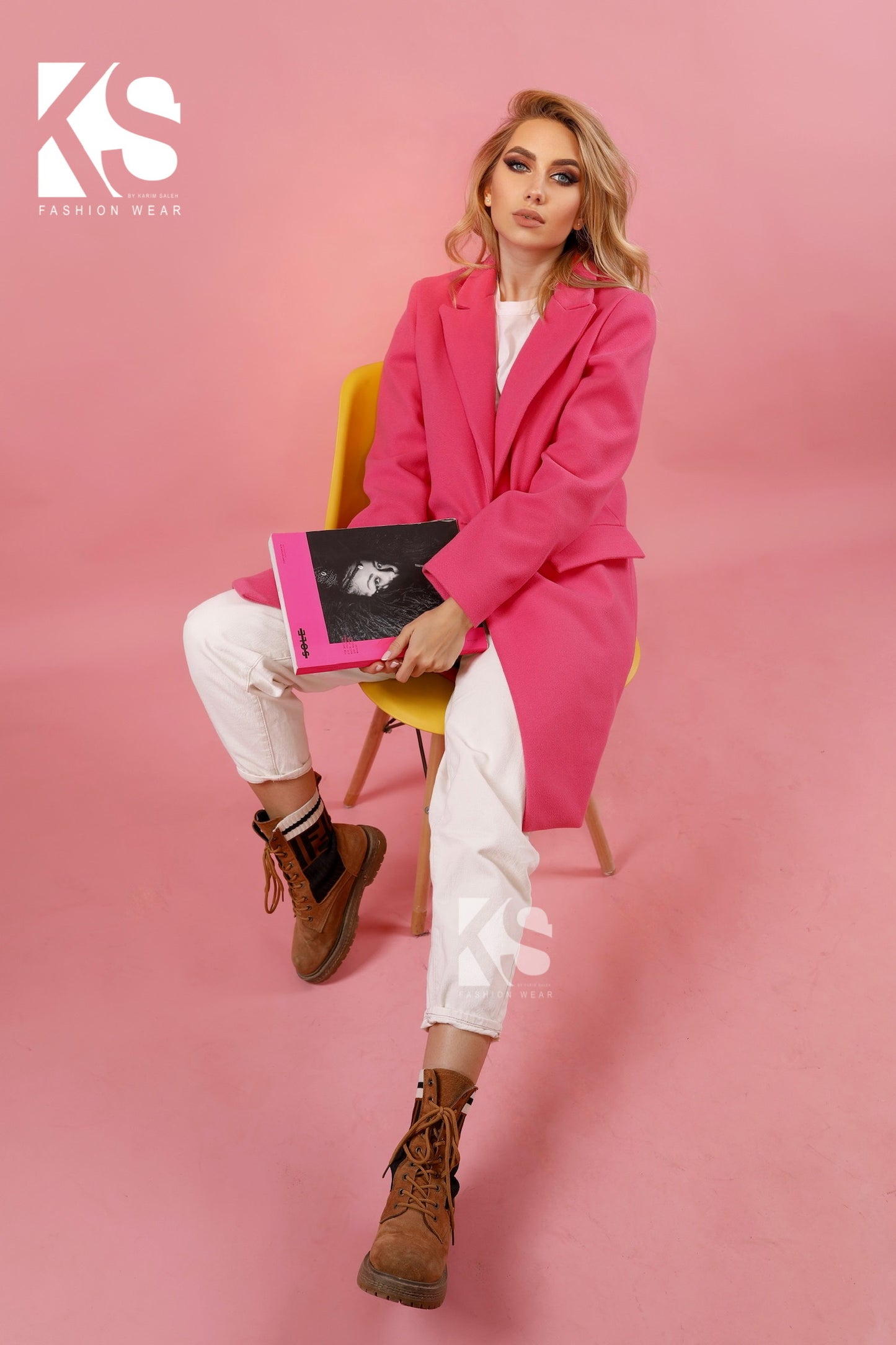 Short Coat - Pink
