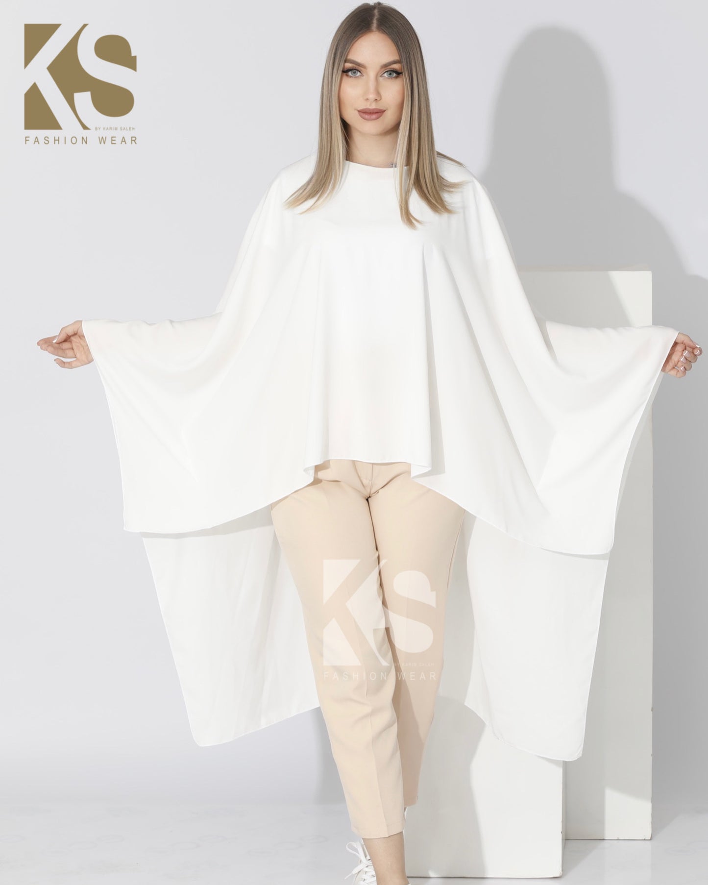 Butterfly Blouse - White