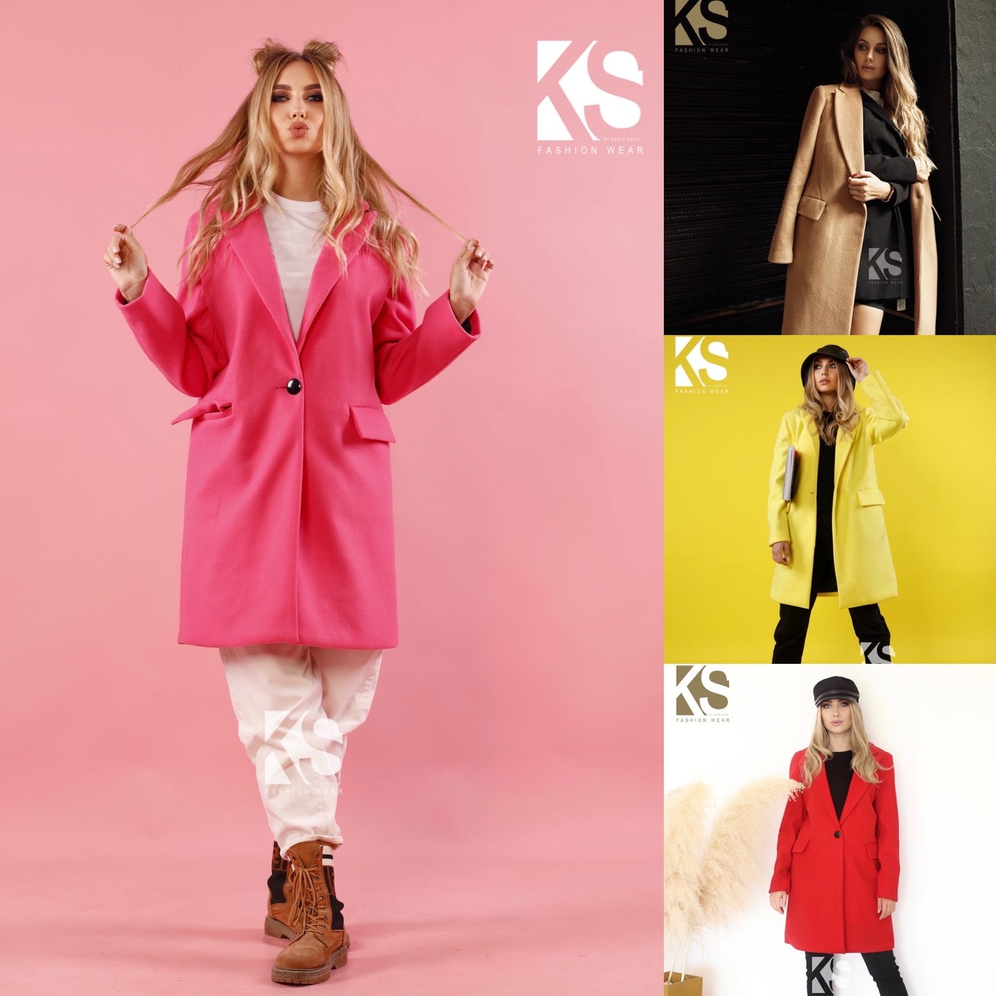 Short Coat - Pink
