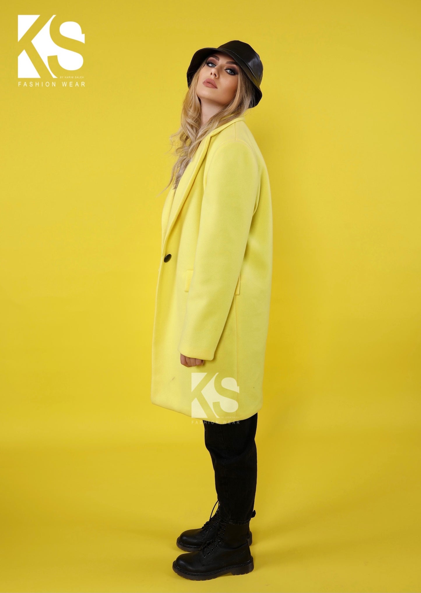 Short Coat - Yellow