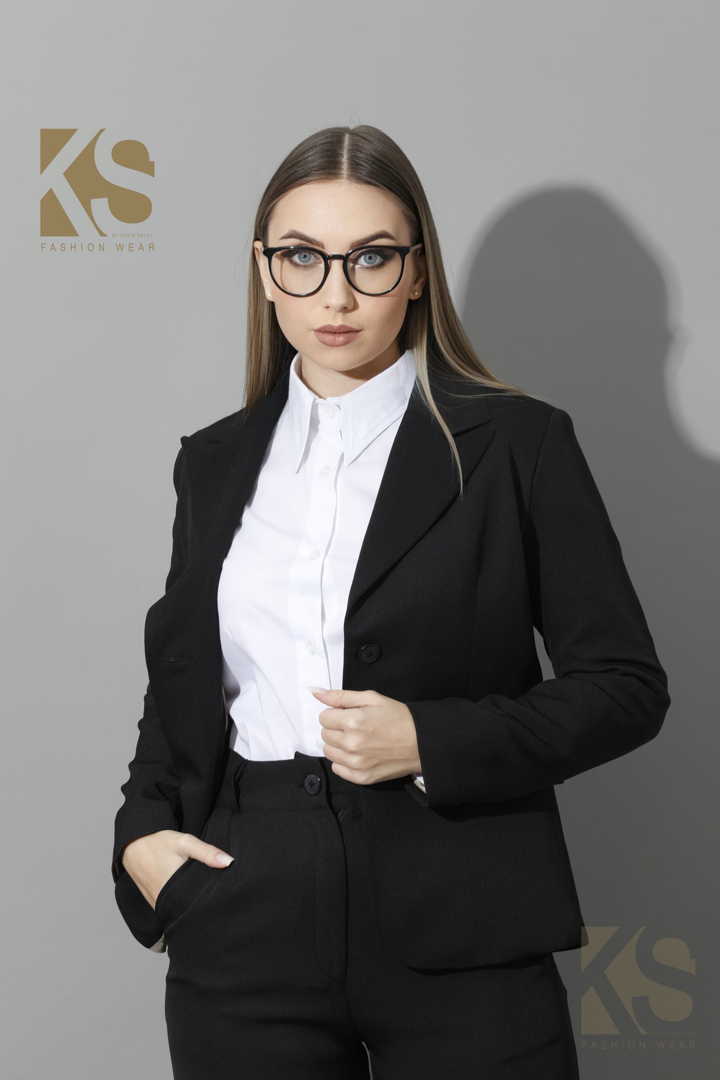 Tailored Slim Fit Suits - Black