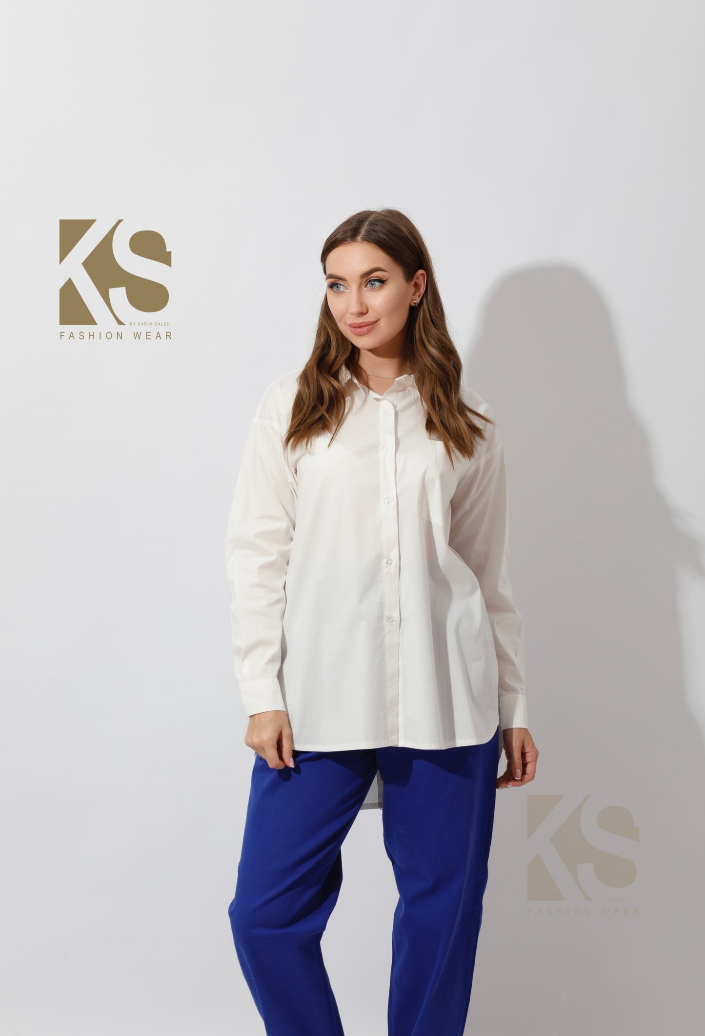 Buttons Back Shirt - OffWhite