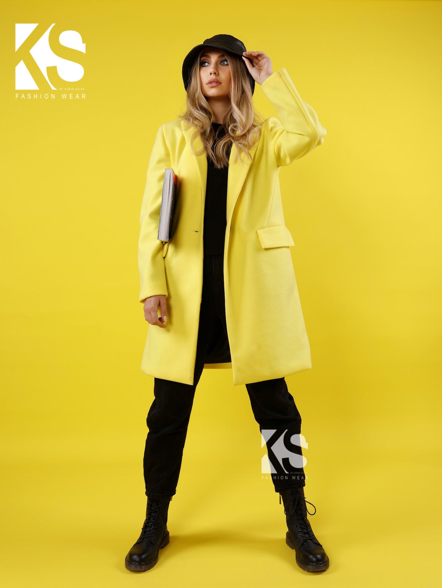 Short Coat - Yellow