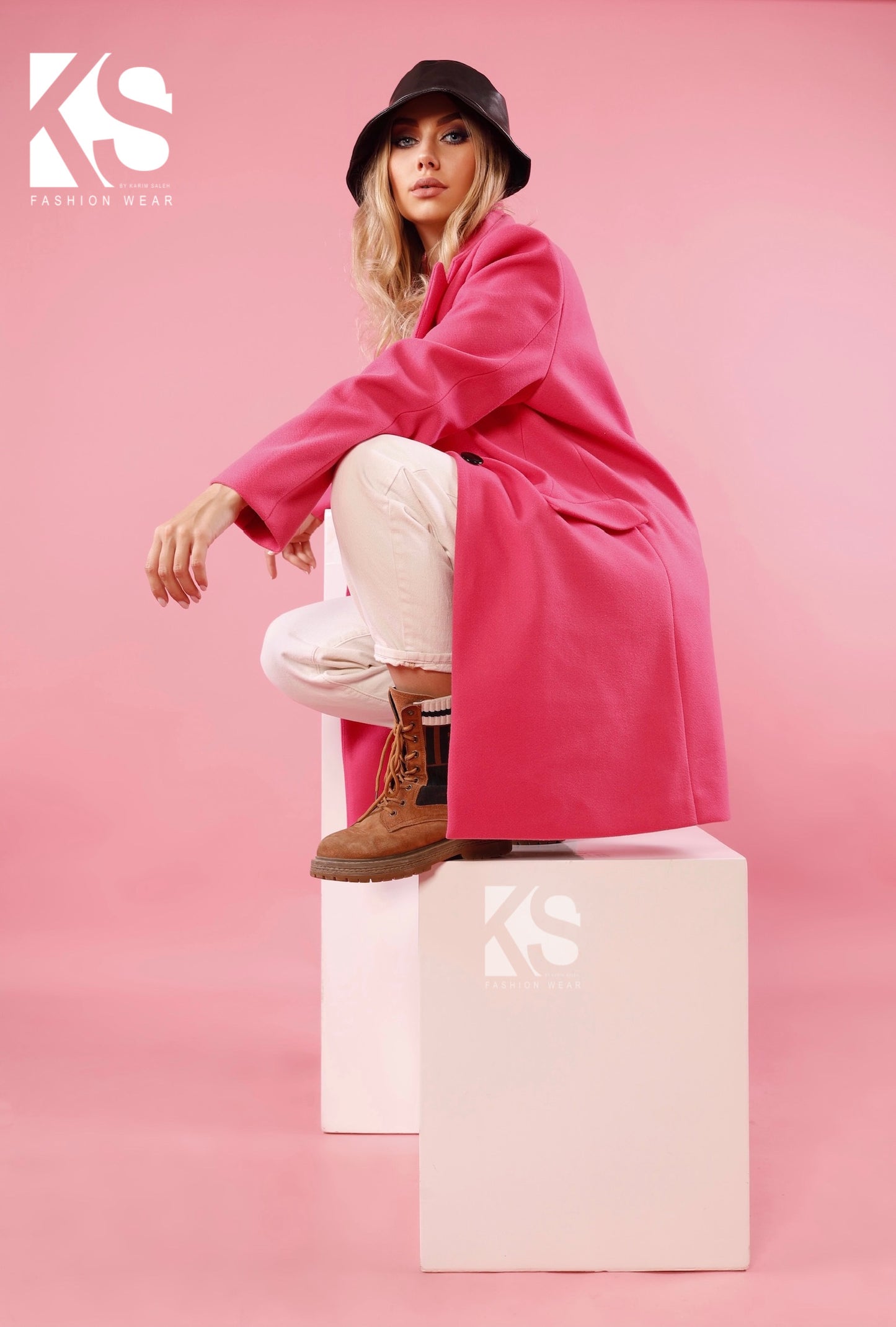 Short Coat - Pink