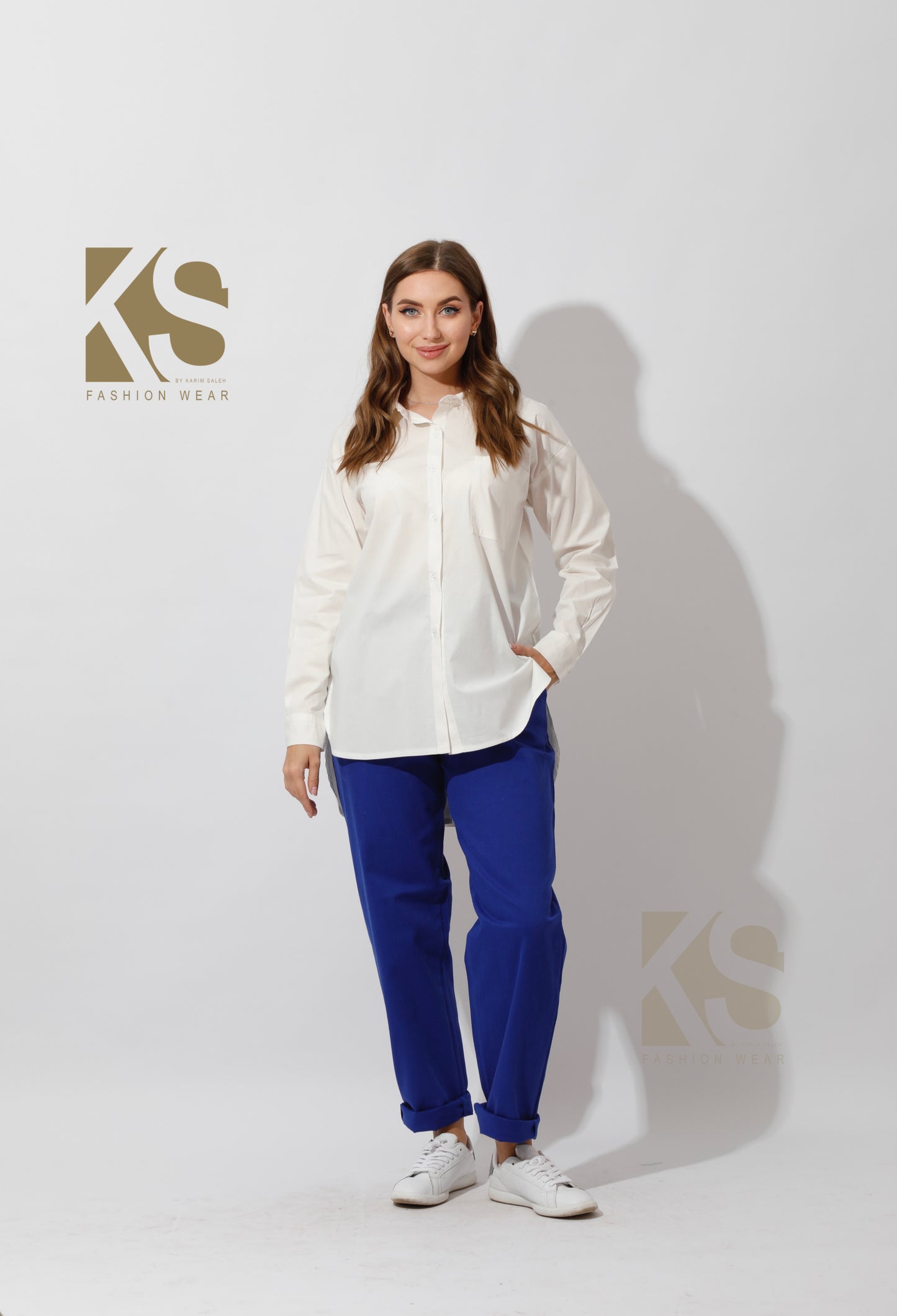 Buttons Back Shirt - OffWhite