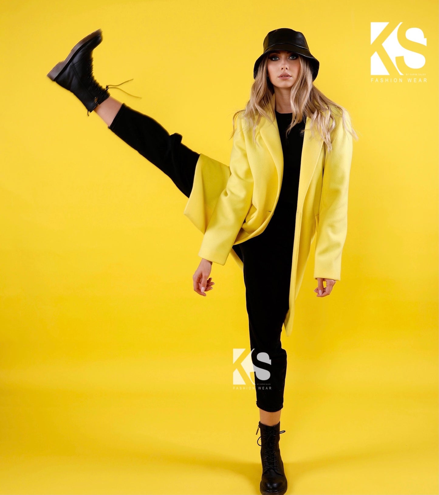 Short Coat - Yellow