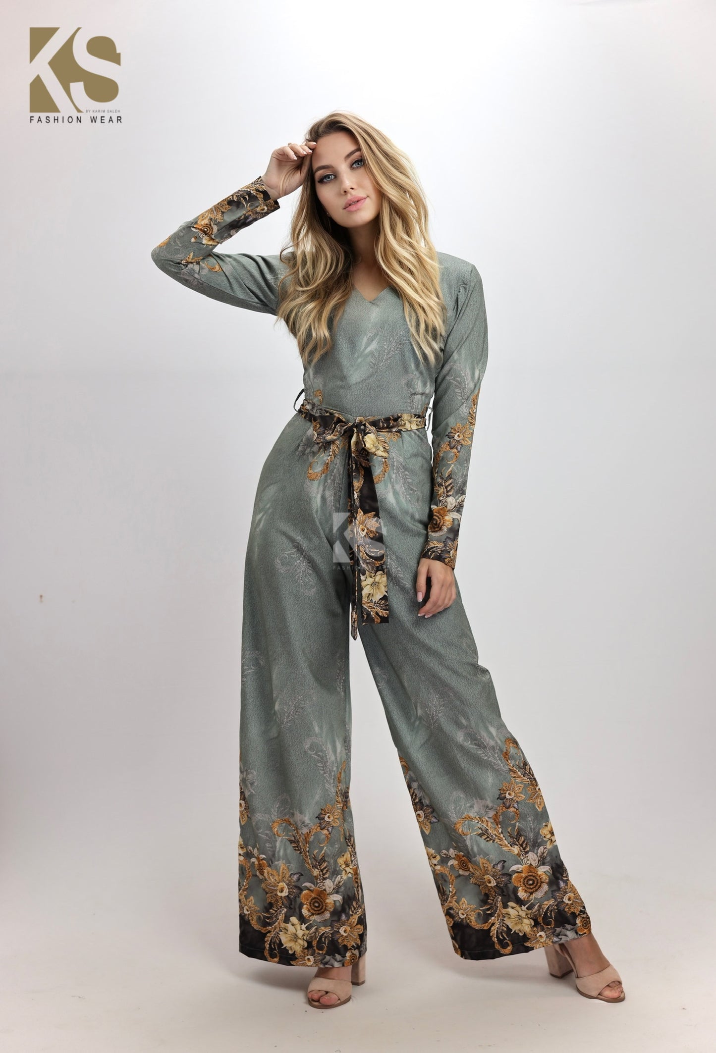 High Waist Trousers - Yellow