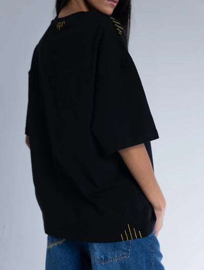Ella Rays T-Shirt - Black