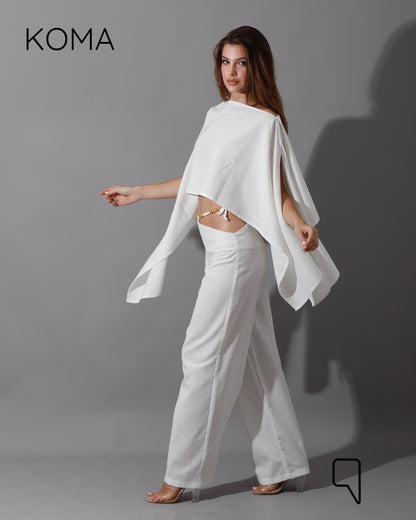 Piera Butterfly Co-Ord - OffWhite