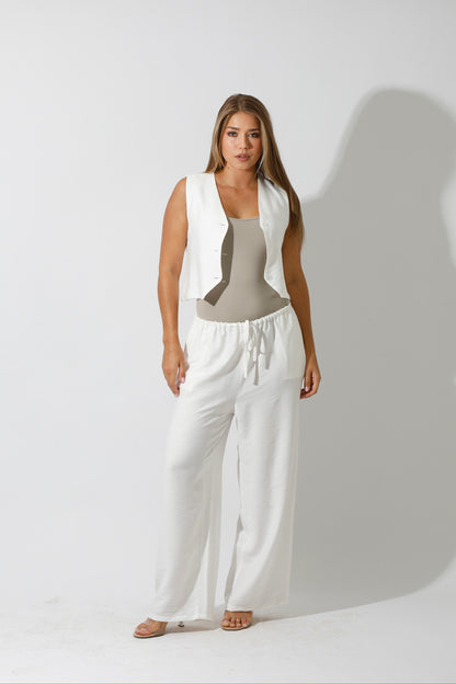 Vest Set - White