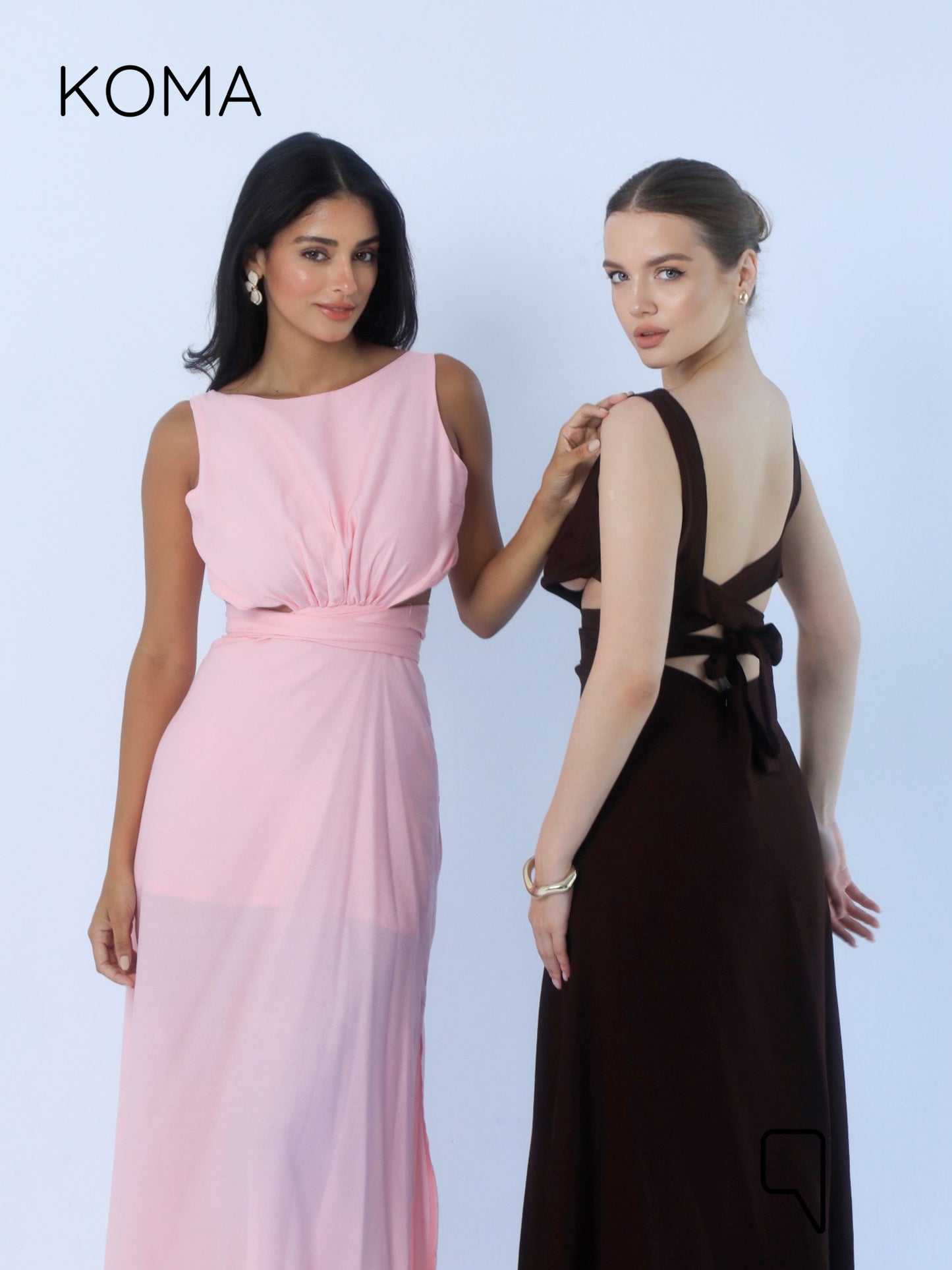 Lucinda Cress Cross Dress - Brown