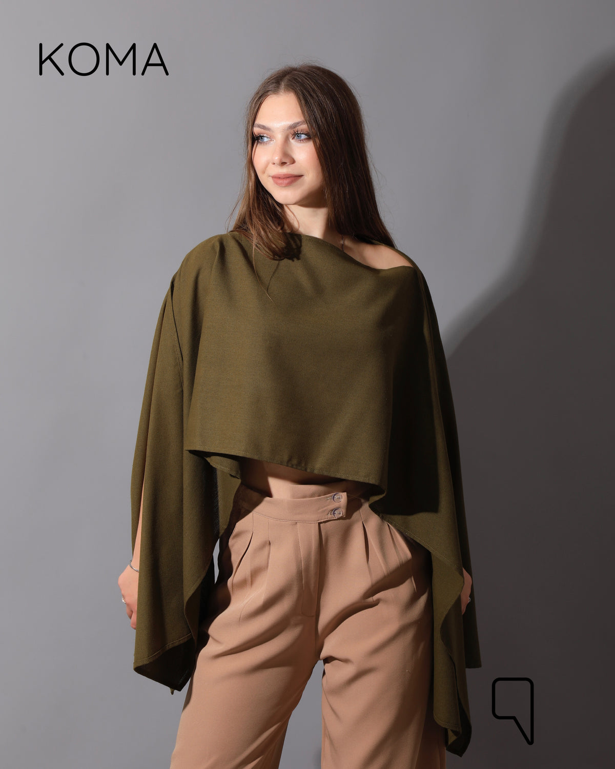 Butterfly Top - Olive