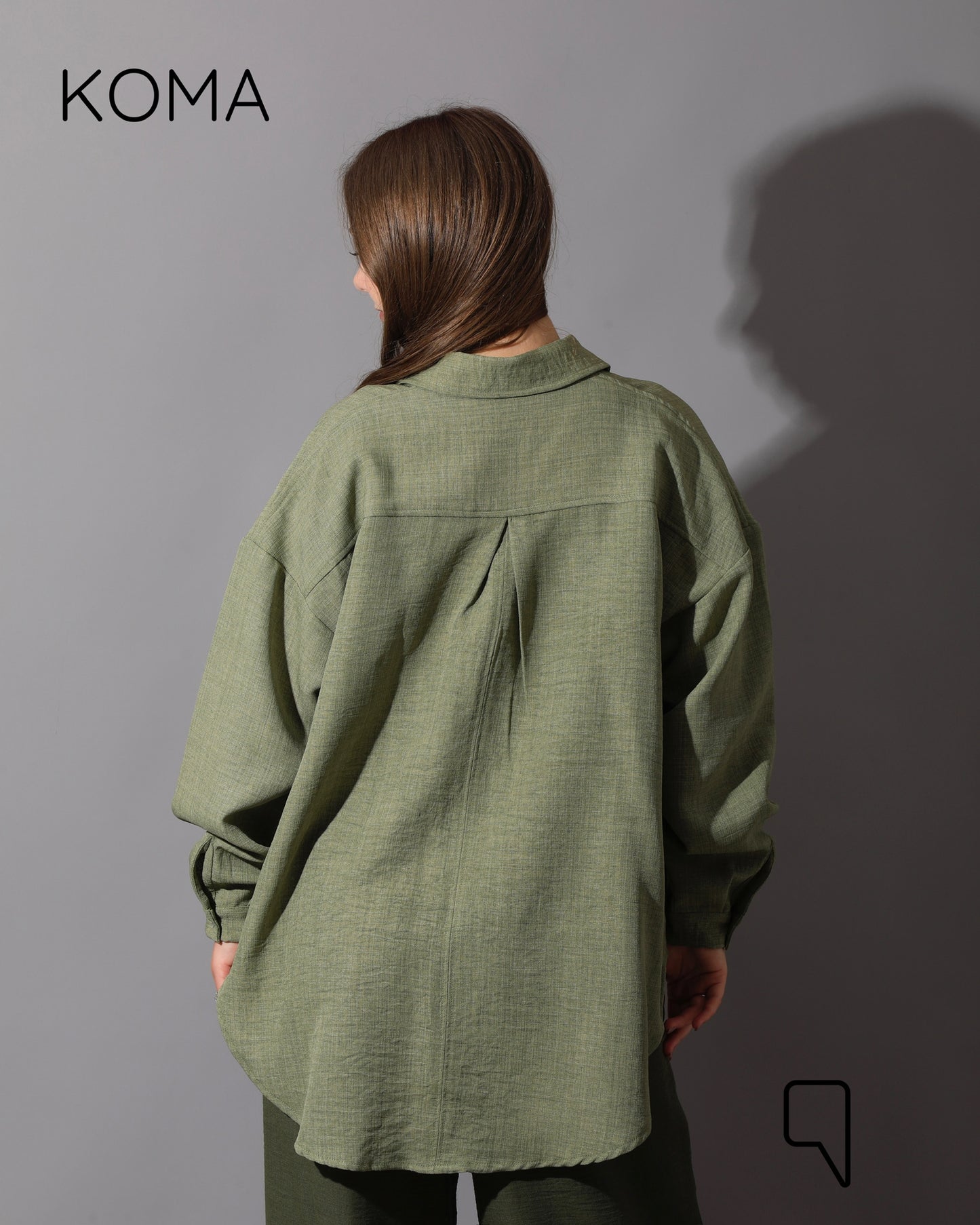Textured Long Sleeves Shirt - Mint