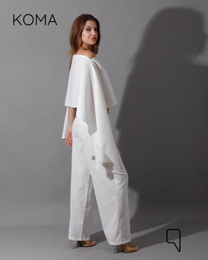 Piera Butterfly Co-Ord - OffWhite