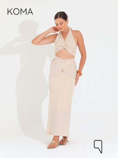 Paula Cutout Set - Beige