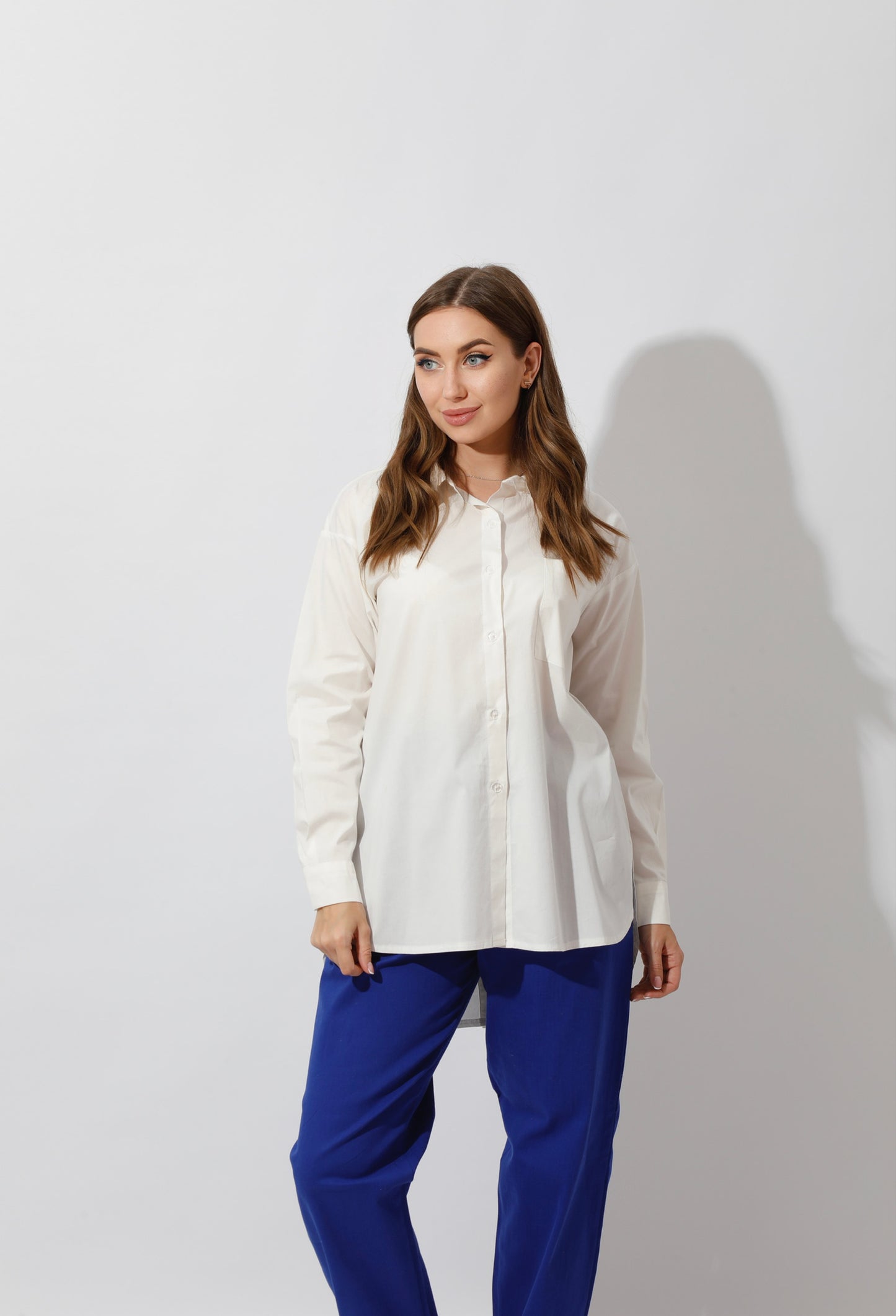 Buttons Back Shirt - OffWhite