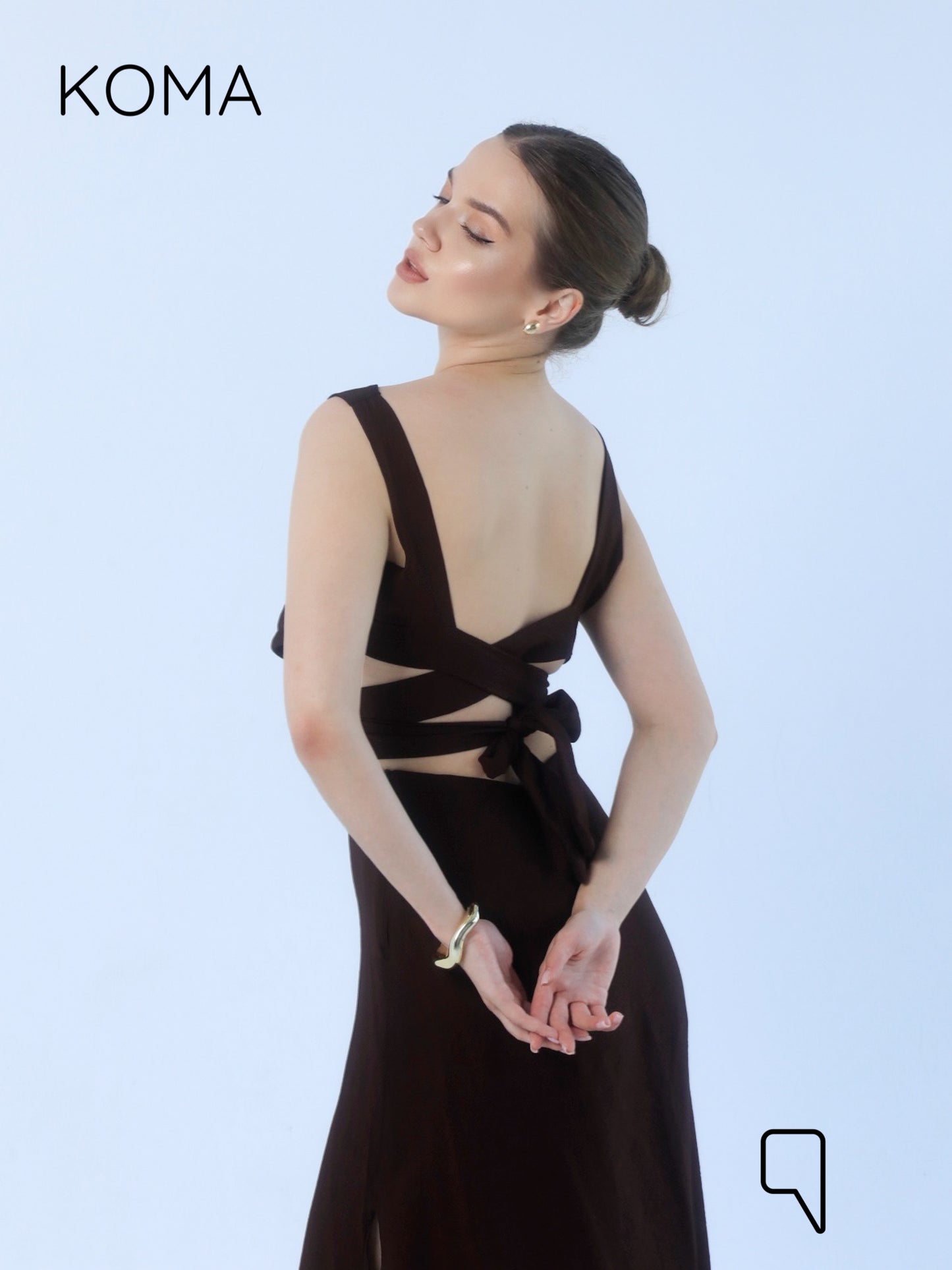 Lucinda Cress Cross Dress - Brown