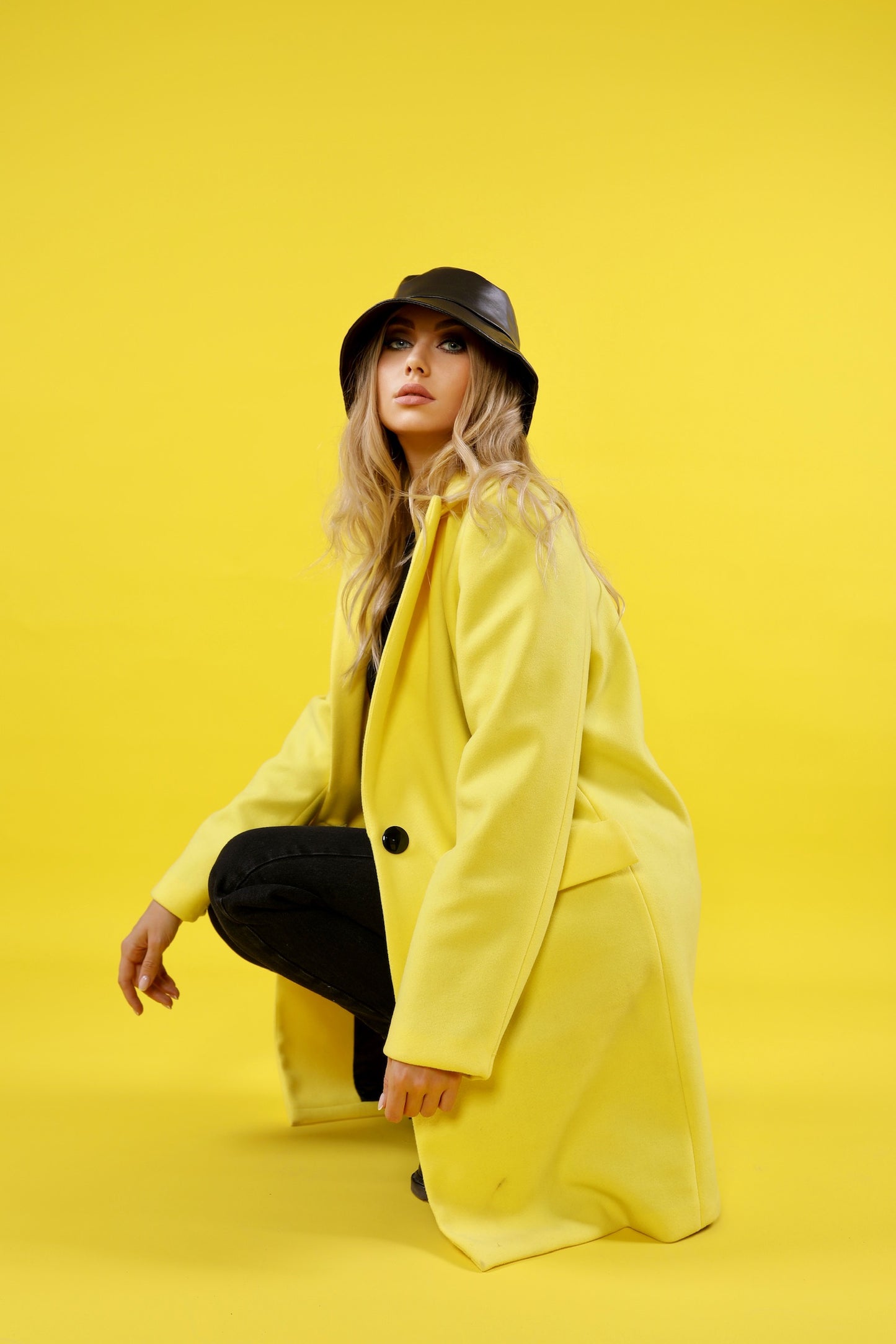 Short Coat - Yellow