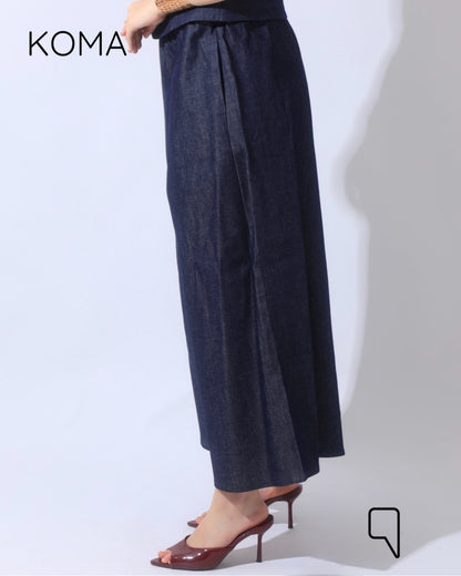 Violet Culottes Jeans Trousers - Navy