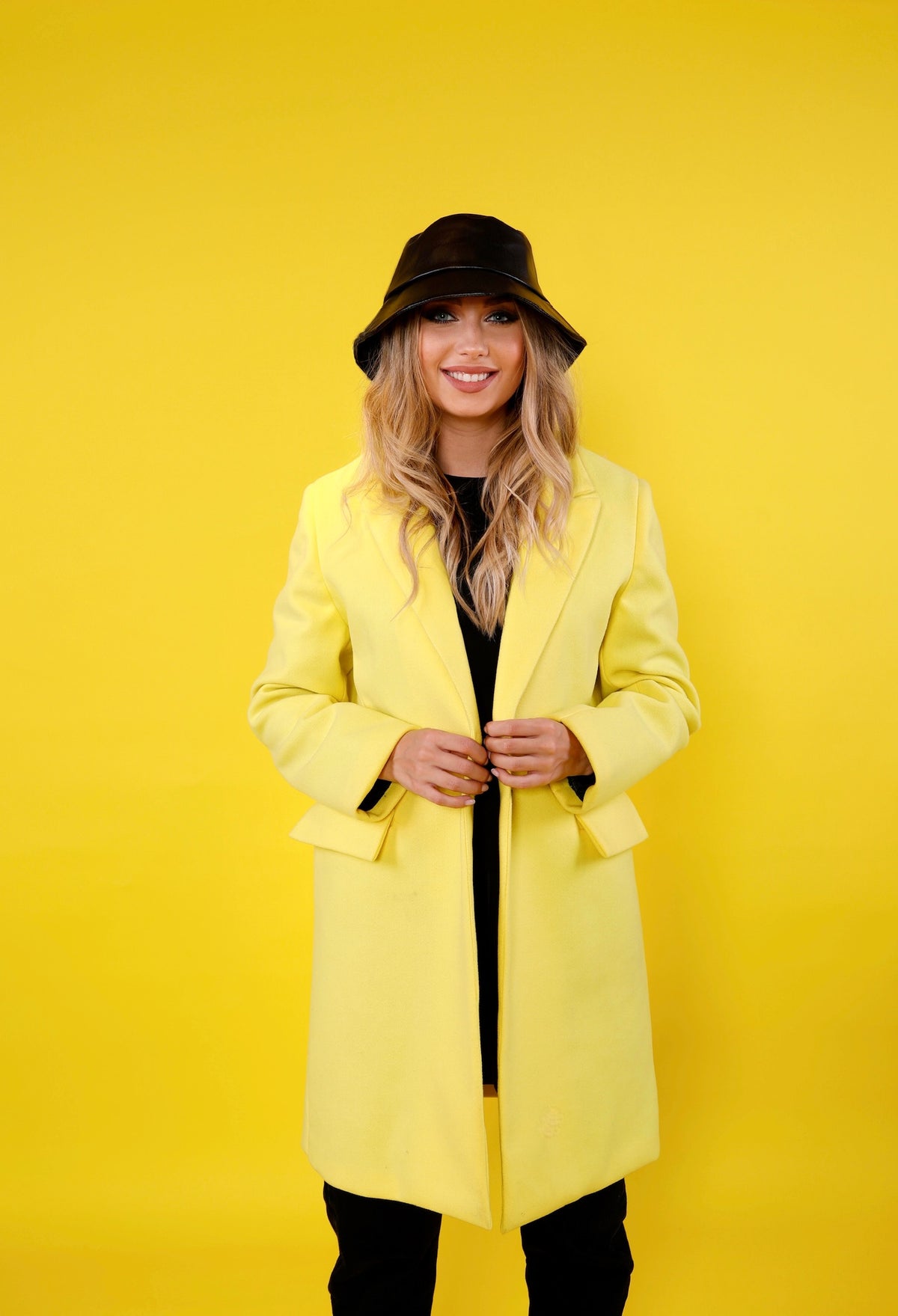 Short Coat - Yellow