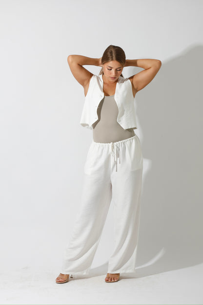 Vest Set - White